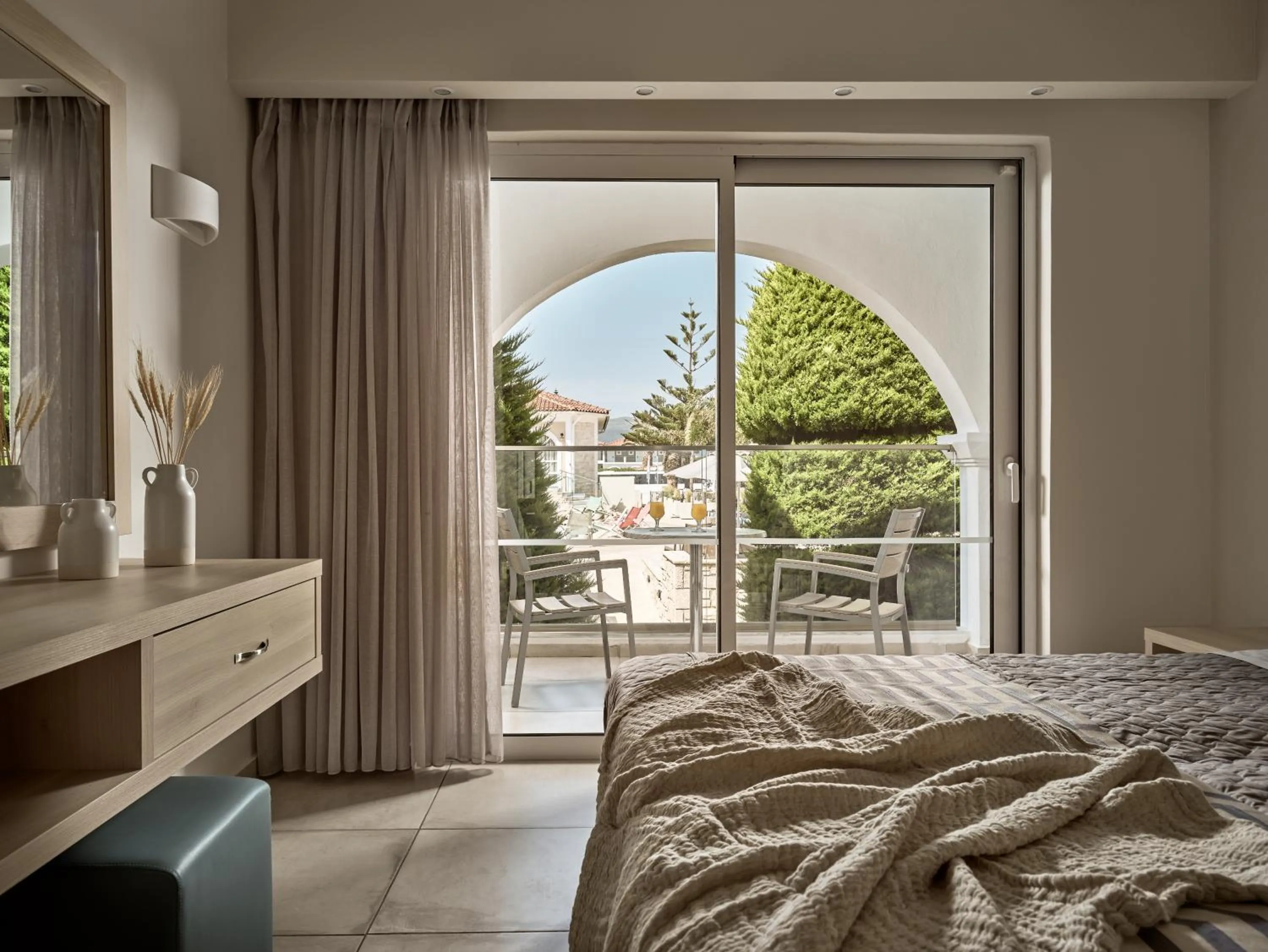 Bed in Marelen Hotel Zakynthos