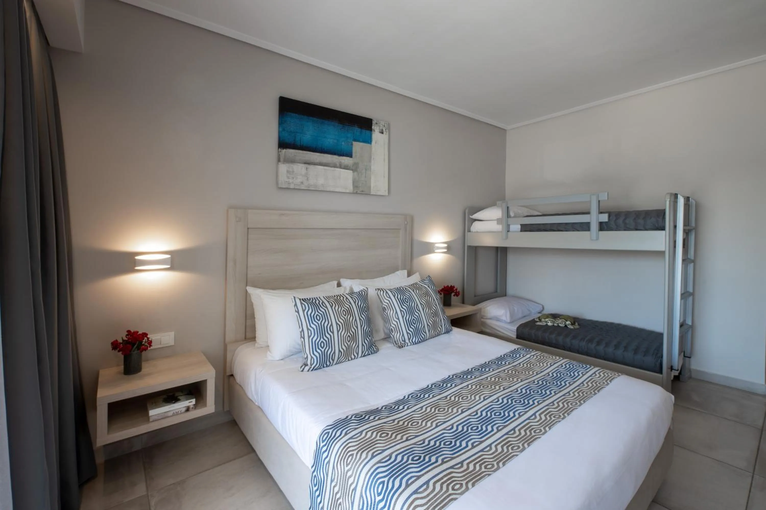 Superior Family Room with bunk beds in Marelen Hotel Zakynthos