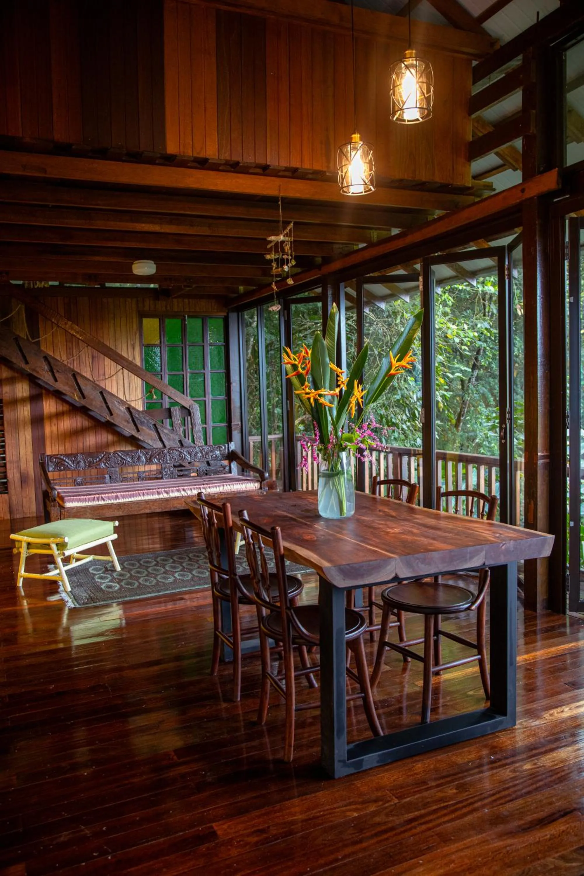 Dining area in The Dusun