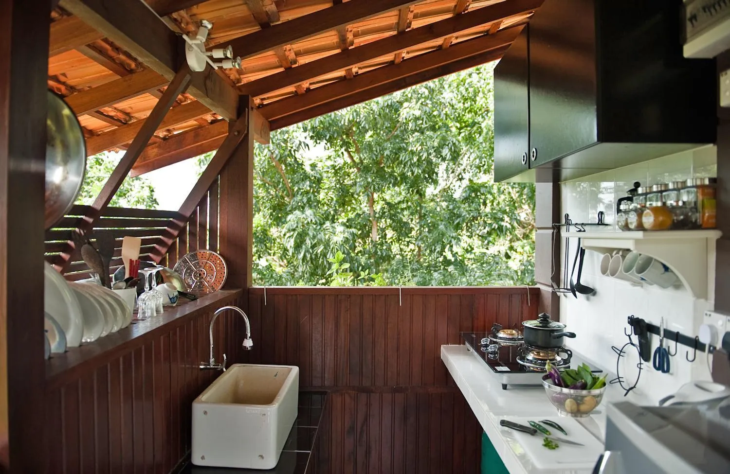 Kitchen or kitchenette in The Dusun