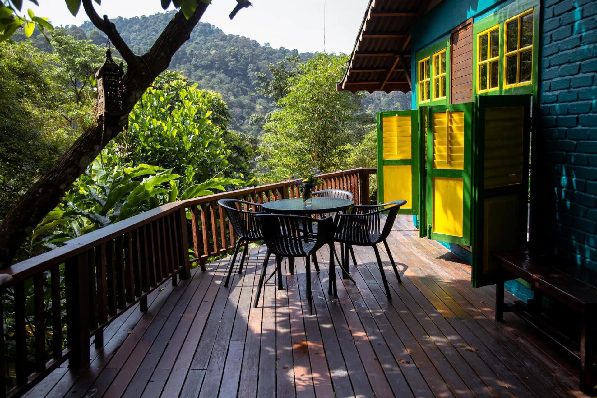 Patio in The Dusun