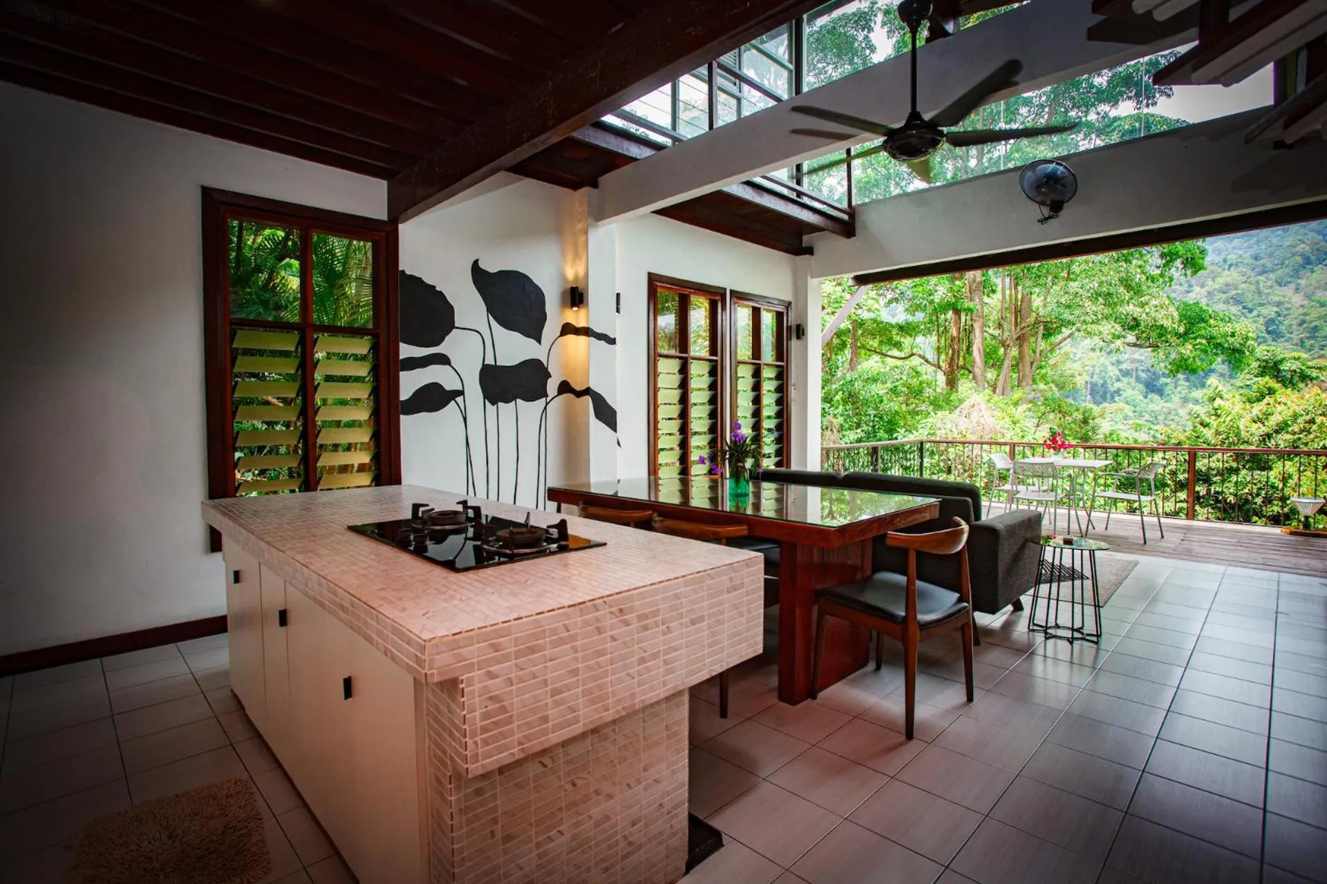 Kitchen or kitchenette in The Dusun