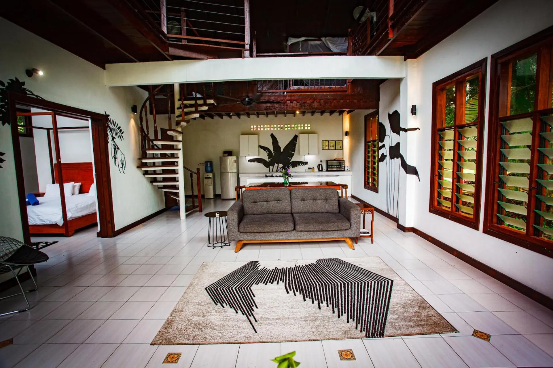Living room in The Dusun