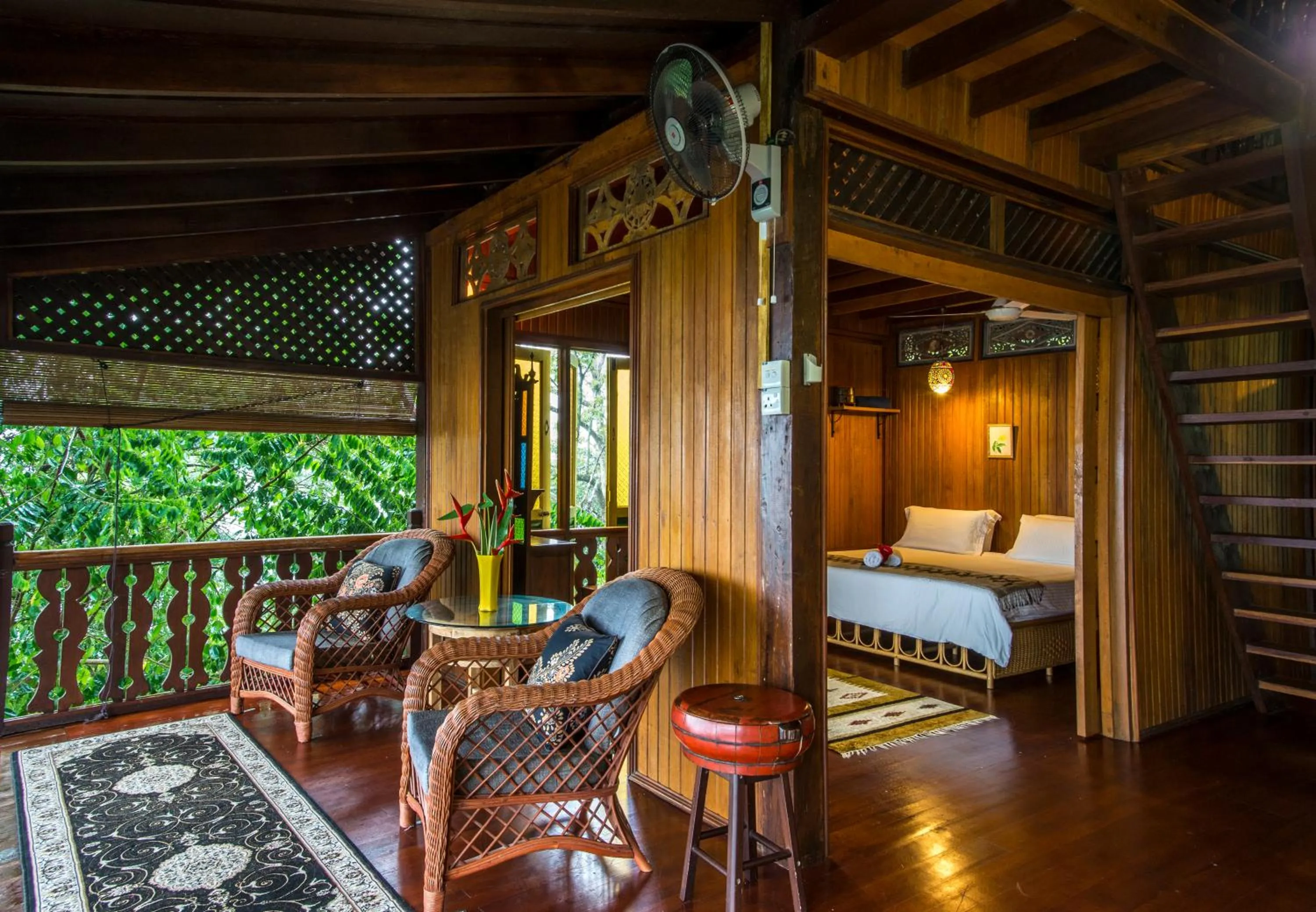 Bedroom in The Dusun