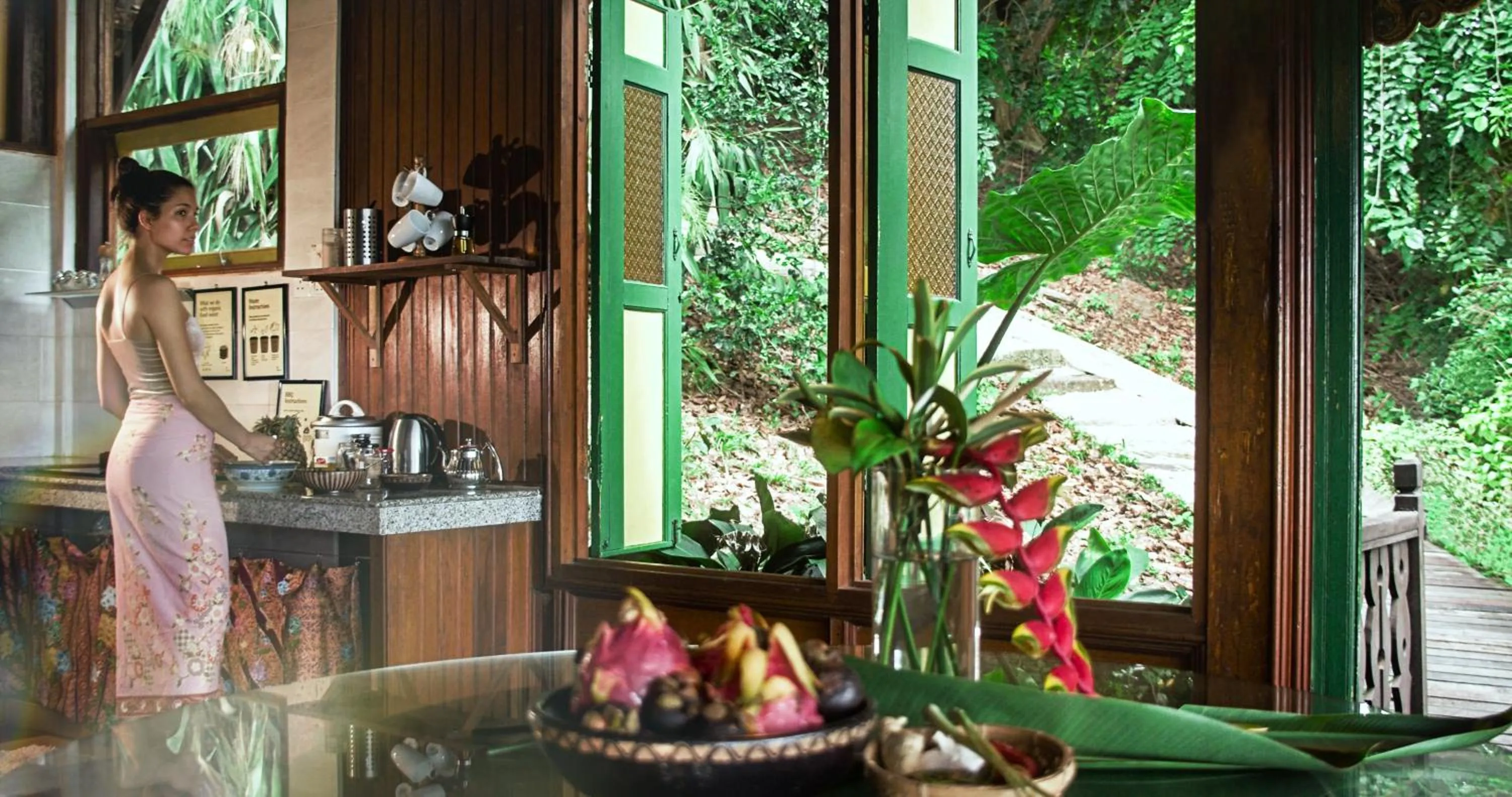 Kitchen or kitchenette in The Dusun
