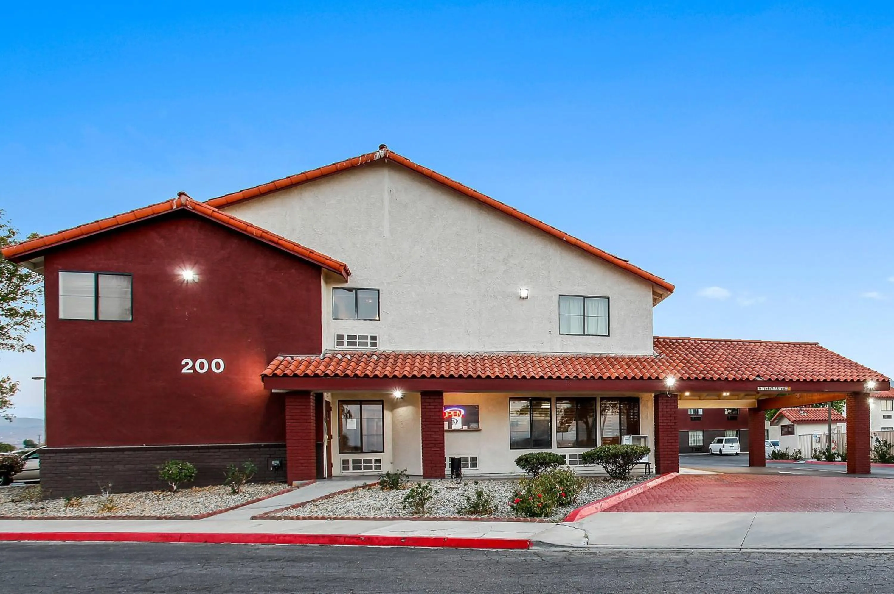 Property building in Red Roof Inn Palmdale - Lancaster