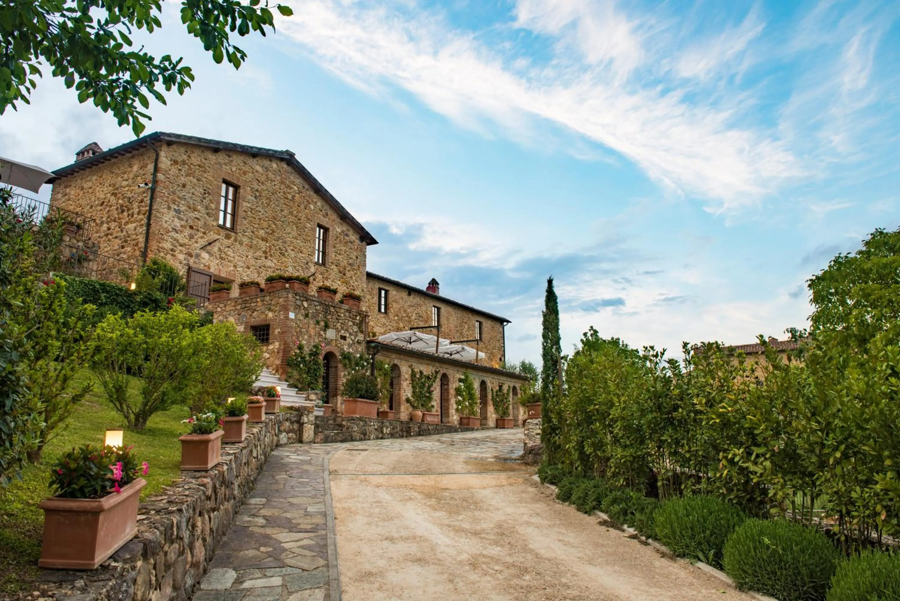 Property building in Relais Le Macine Di Stigliano