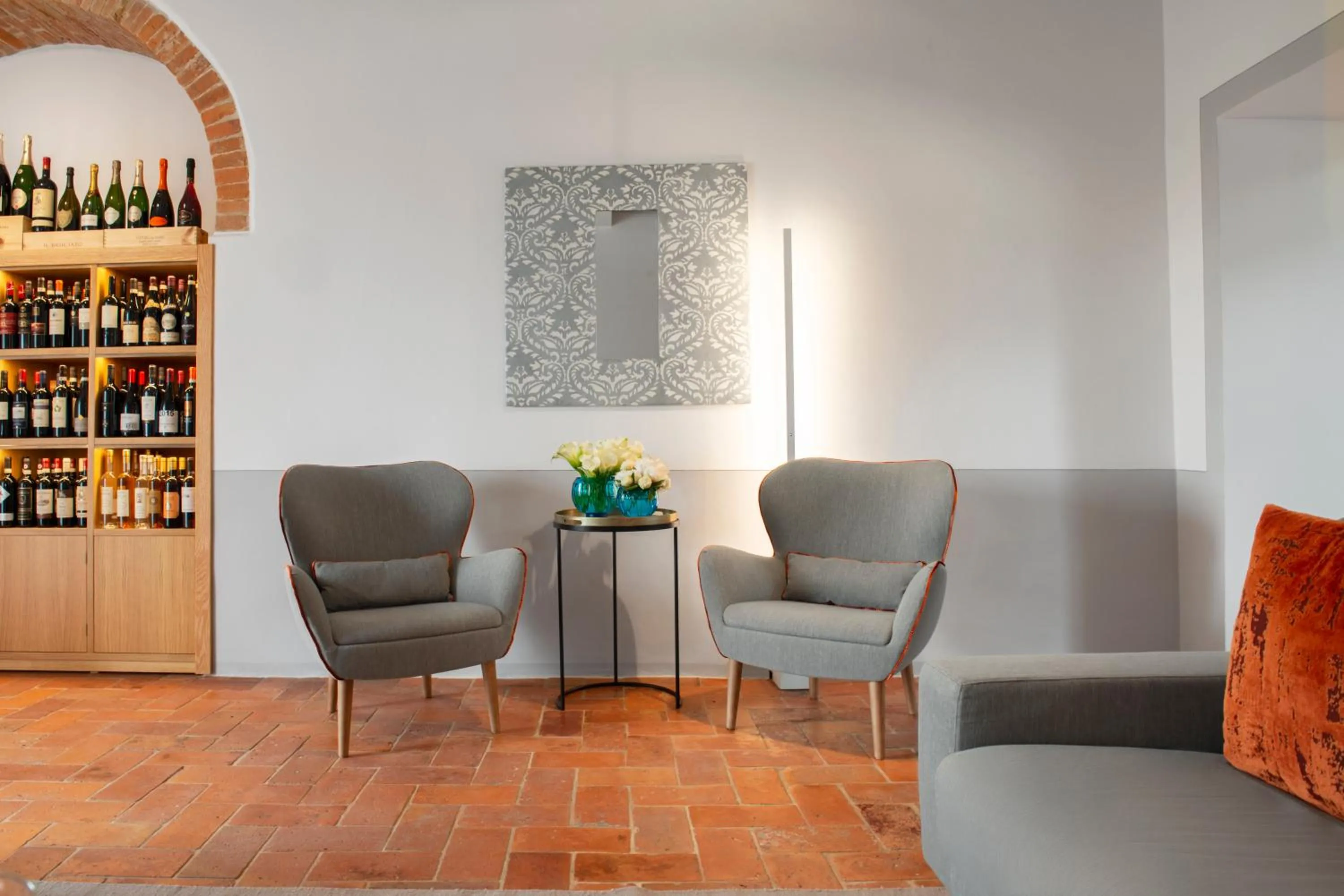 Communal lounge/ TV room in Relais Le Macine Di Stigliano