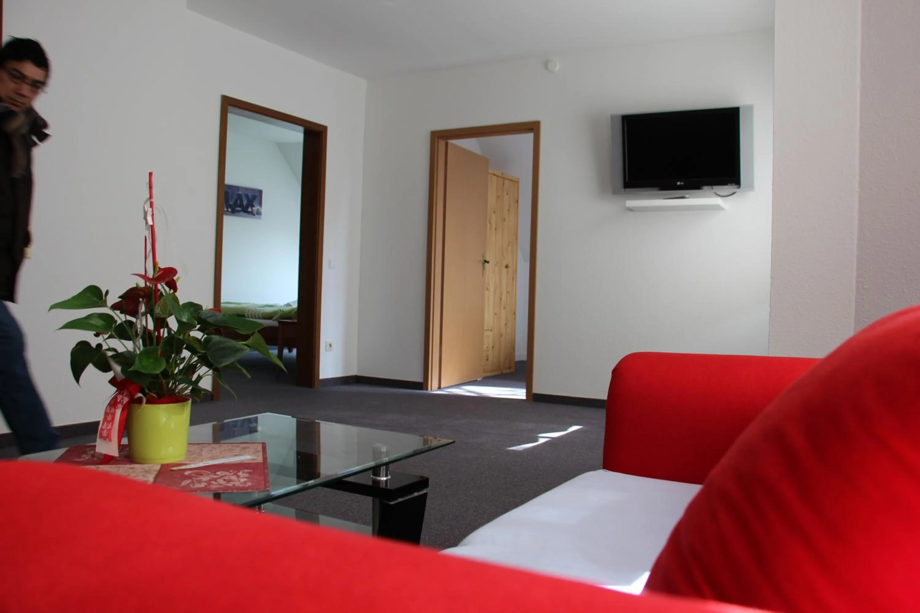 Living room in Gasthof Gruner Baum