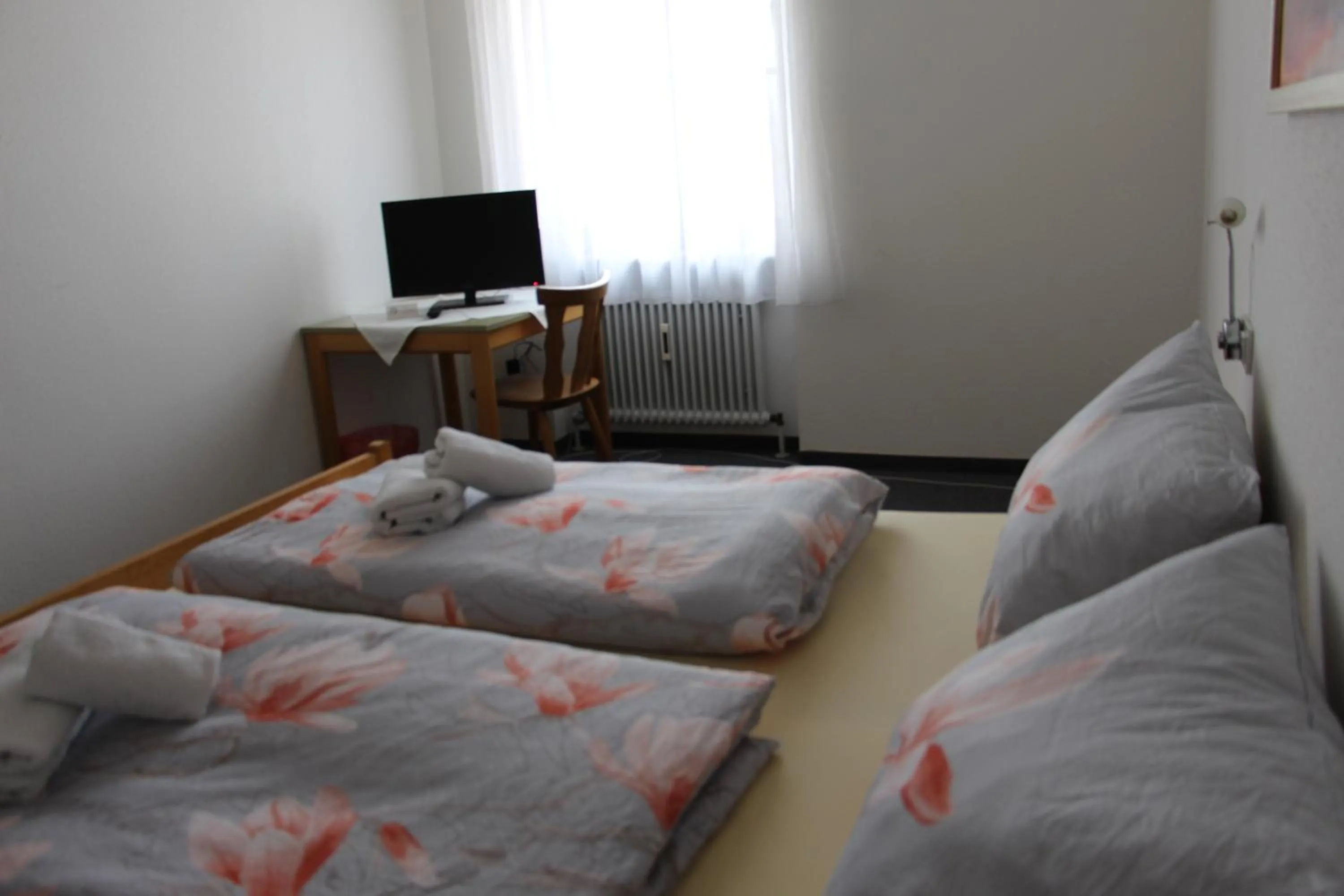 Bed in Gasthof Gruner Baum