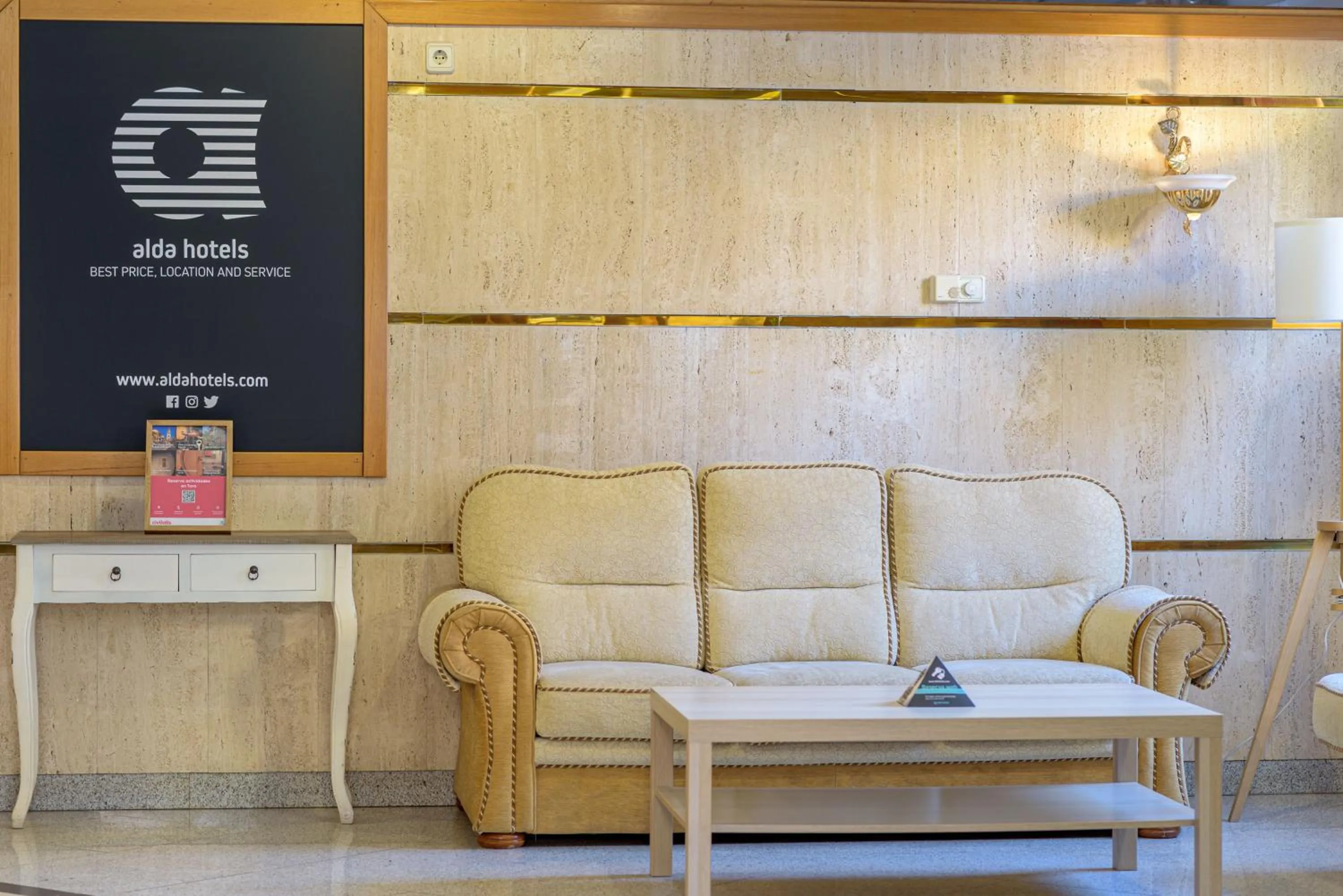 Lobby or reception in Hotel Alda Ciudad de Toro