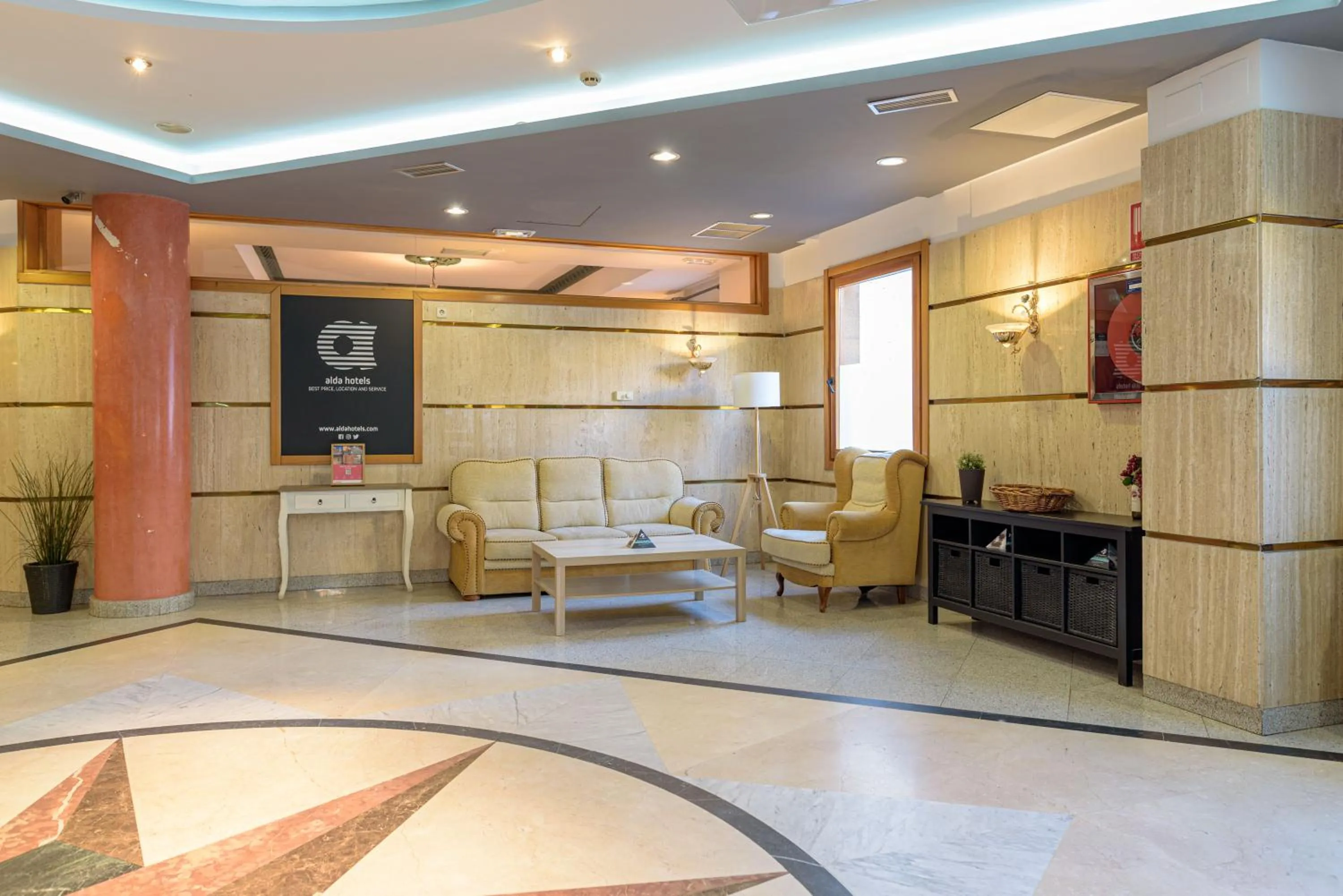 Lobby or reception in Hotel Alda Ciudad de Toro