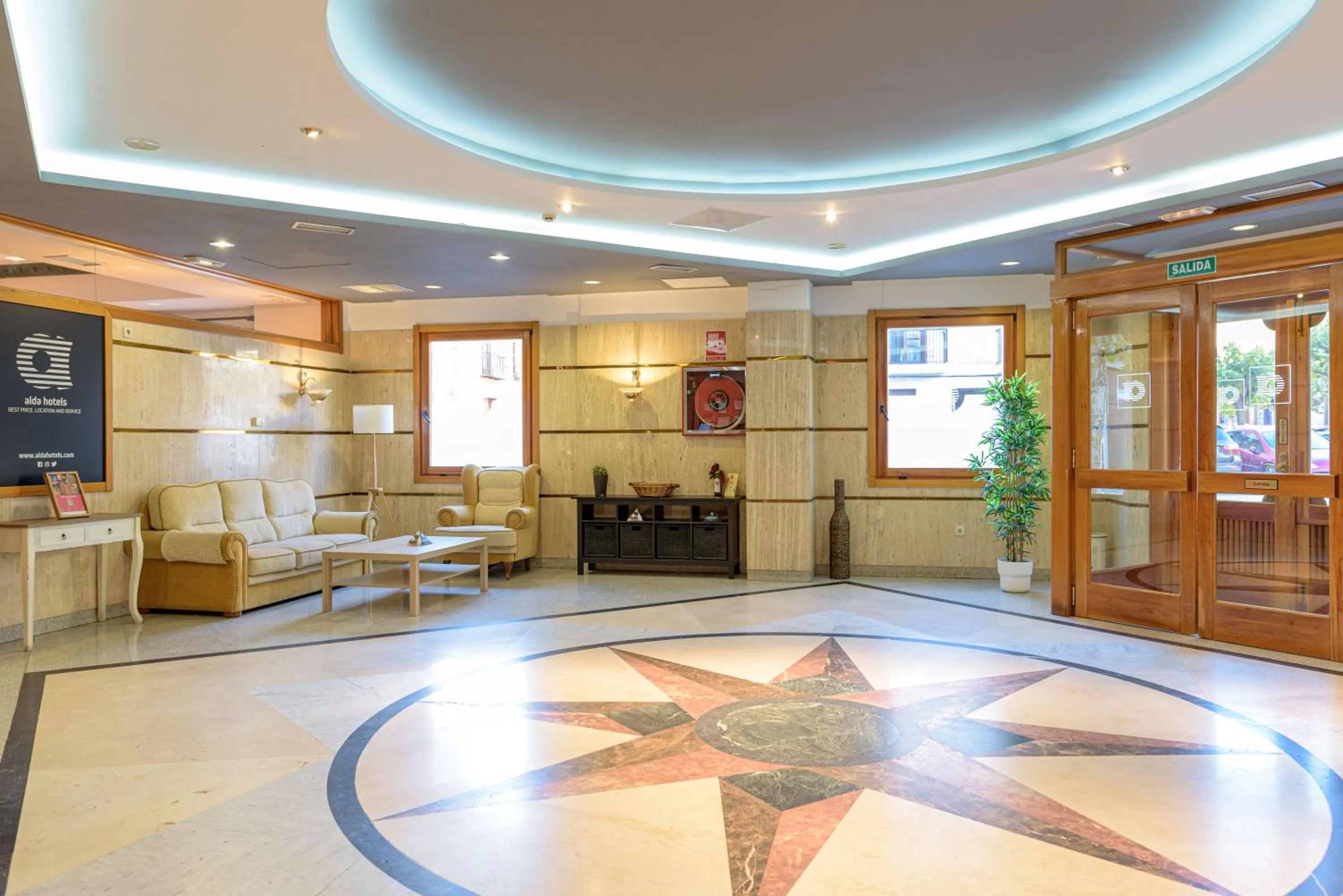 Lobby or reception in Hotel Alda Ciudad de Toro