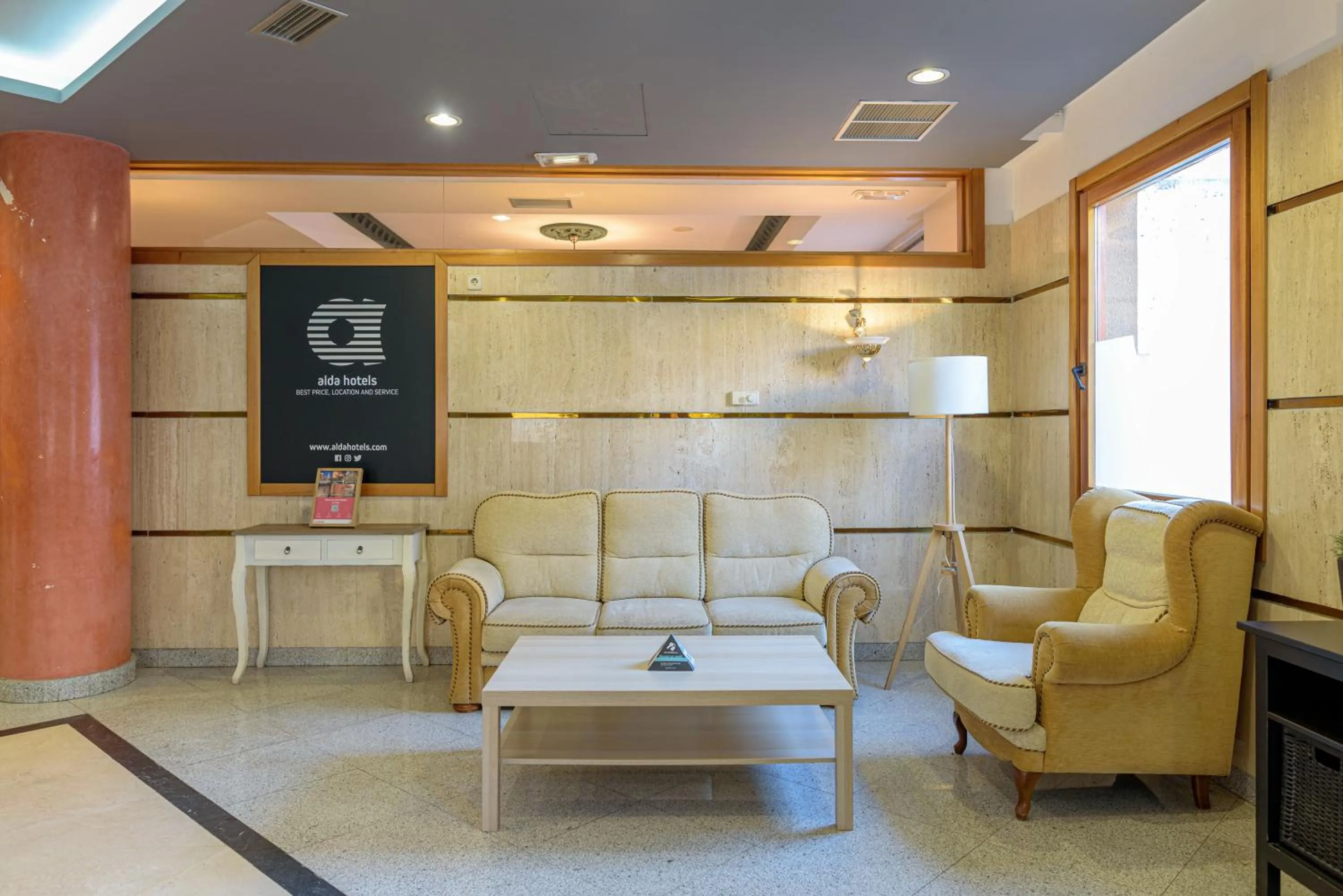 Lobby or reception in Hotel Alda Ciudad de Toro