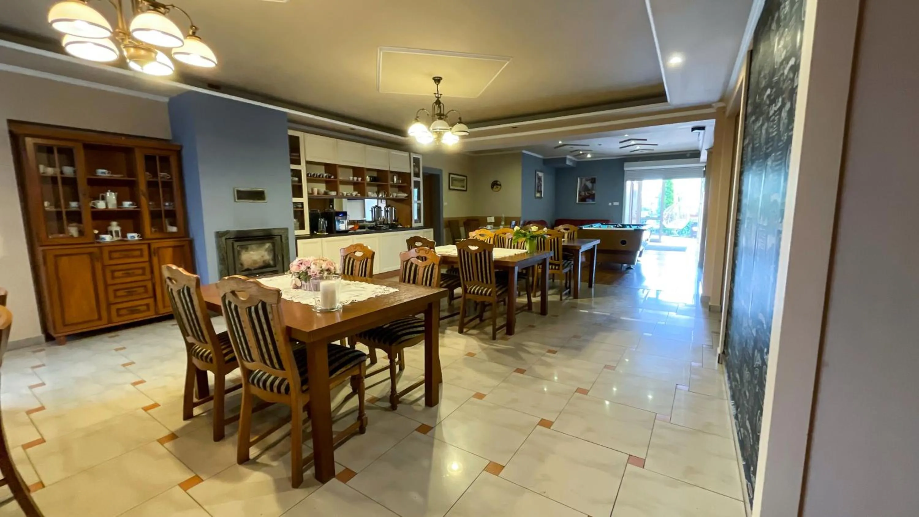 Dining area in Mister