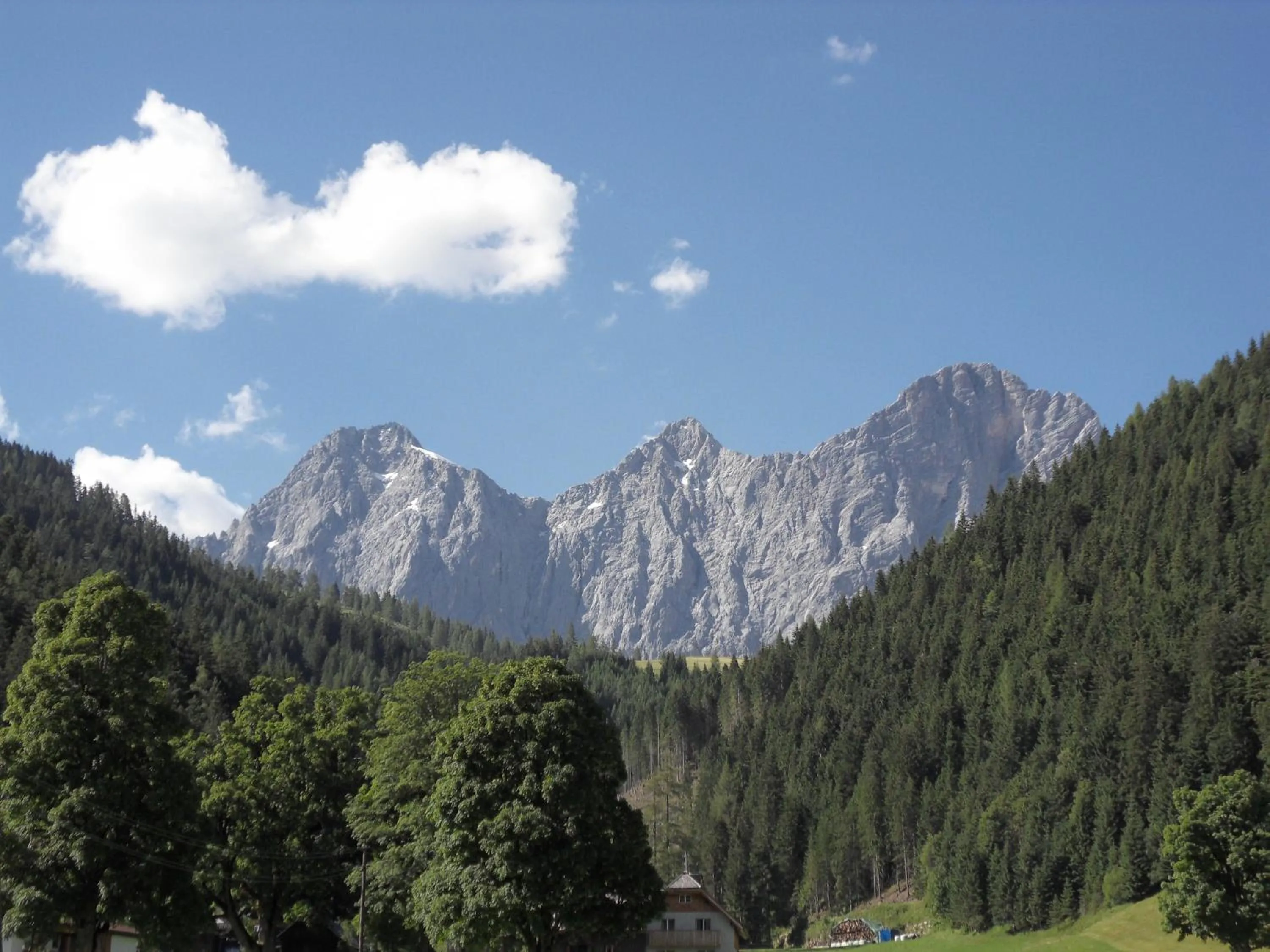 Natural landscape in Ferienhaus Abendstille