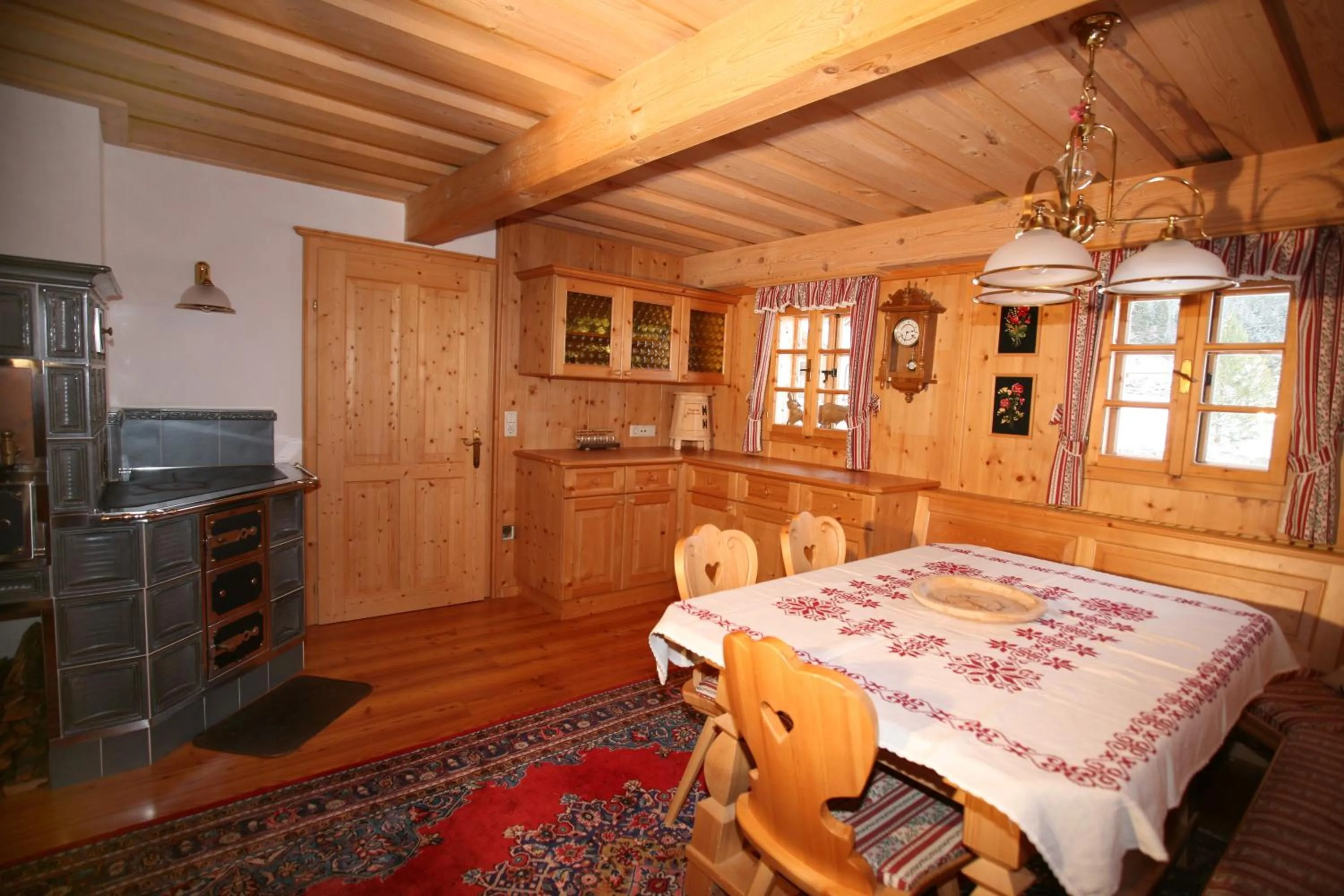 Communal lounge/ TV room in Ferienhaus Abendstille