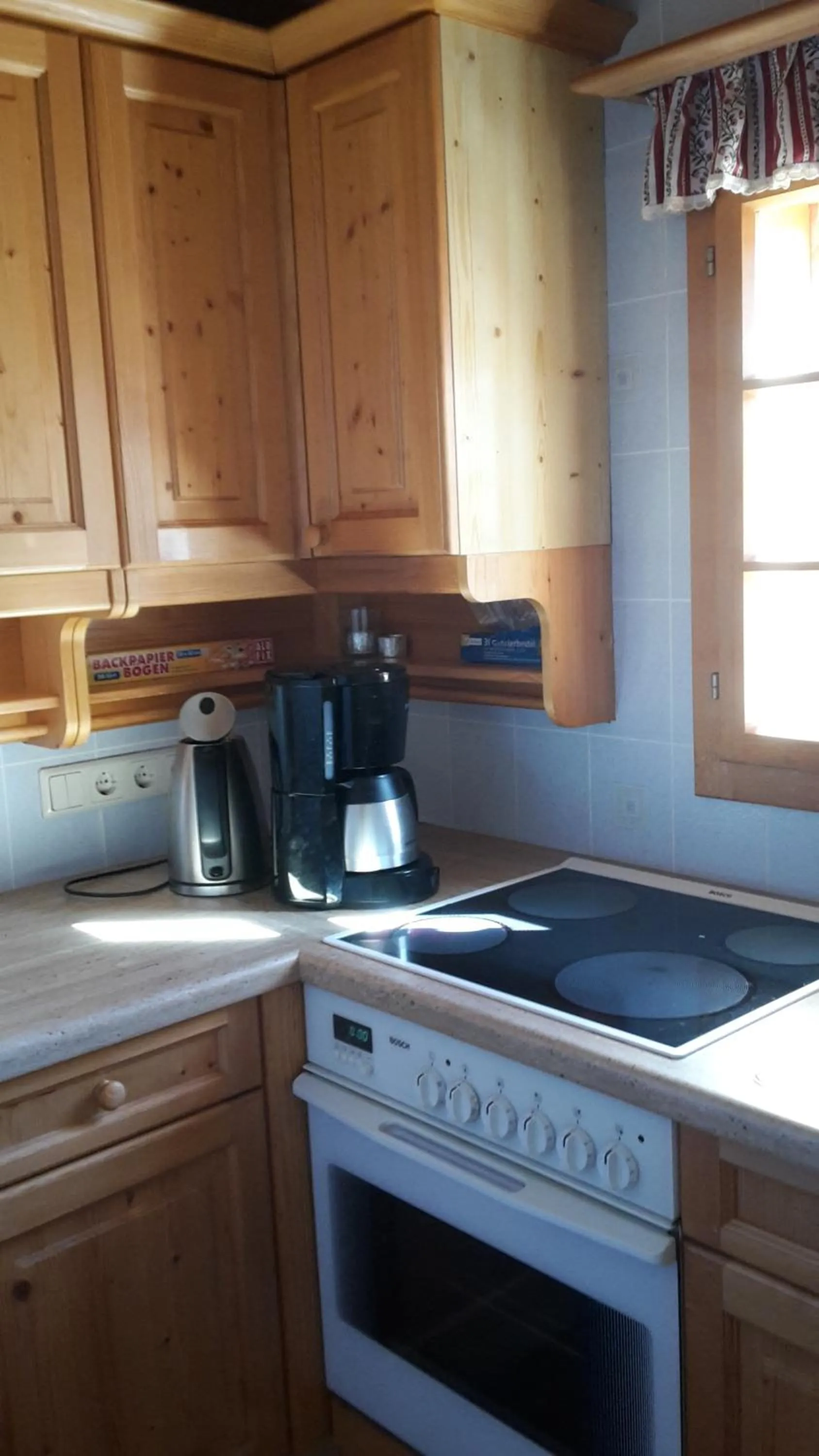 Kitchen or kitchenette in Ferienhaus Abendstille