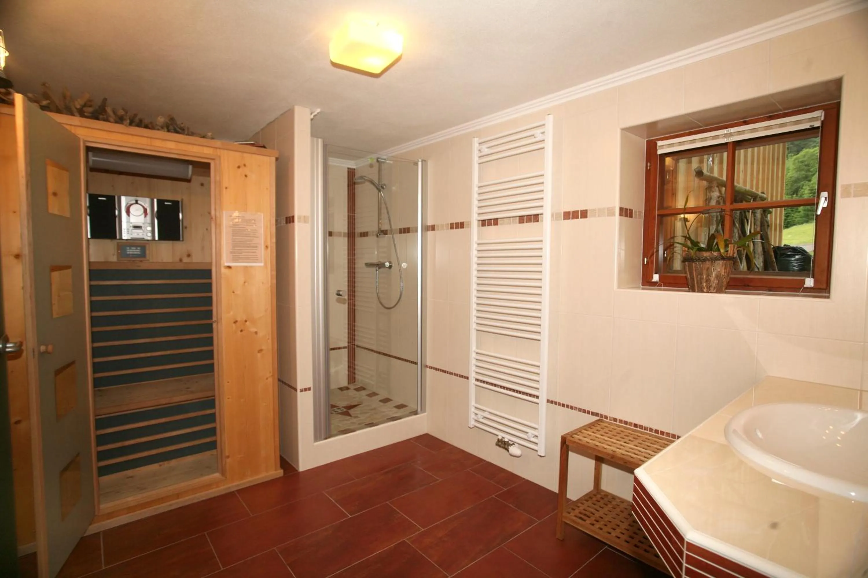 Sauna in Ferienhaus Abendstille