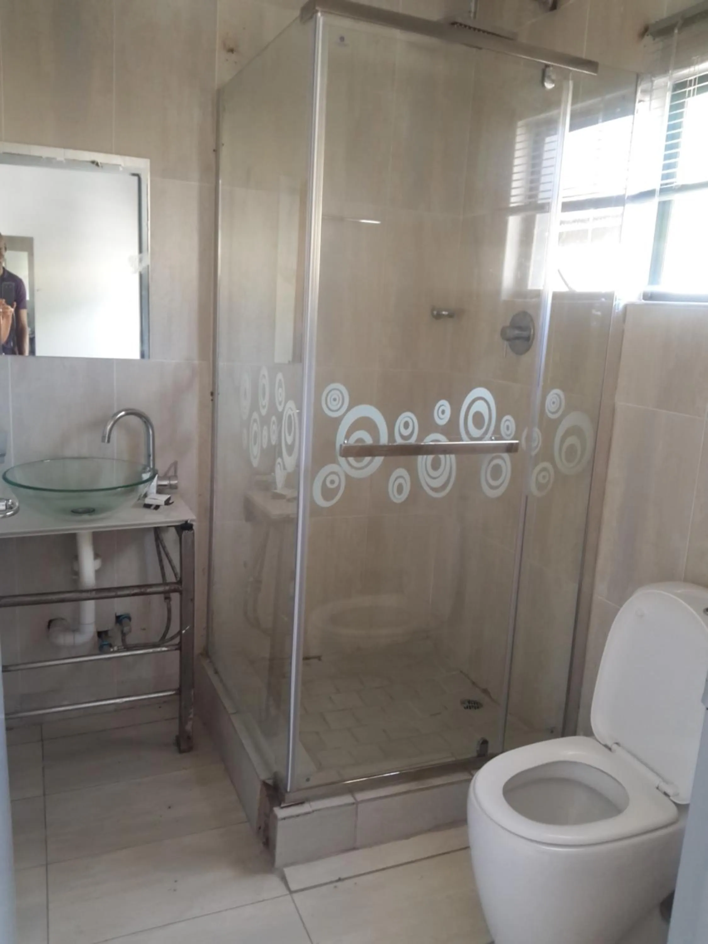 Bathroom in The New Mall Guesthouse