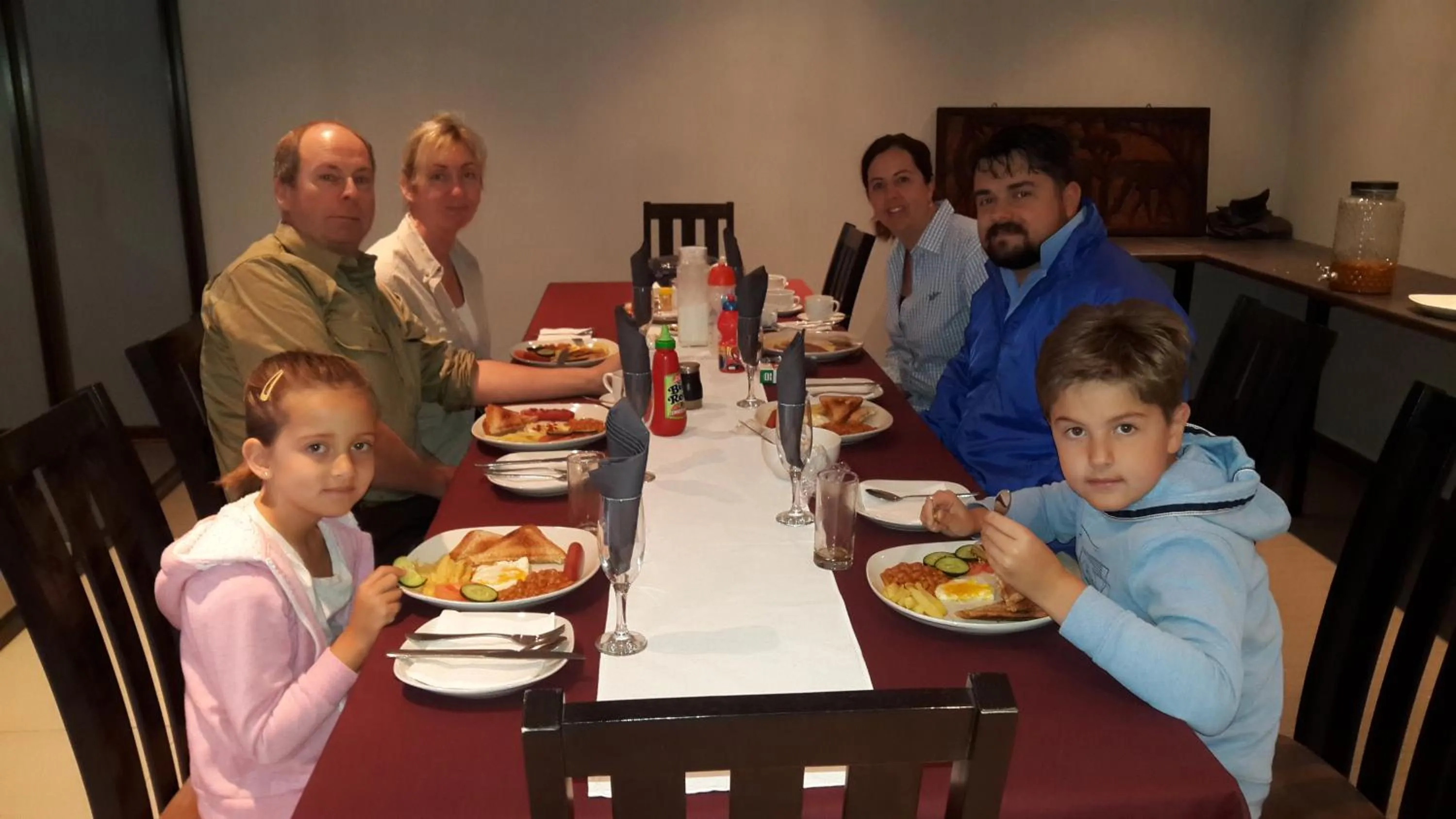 People in The New Mall Guesthouse