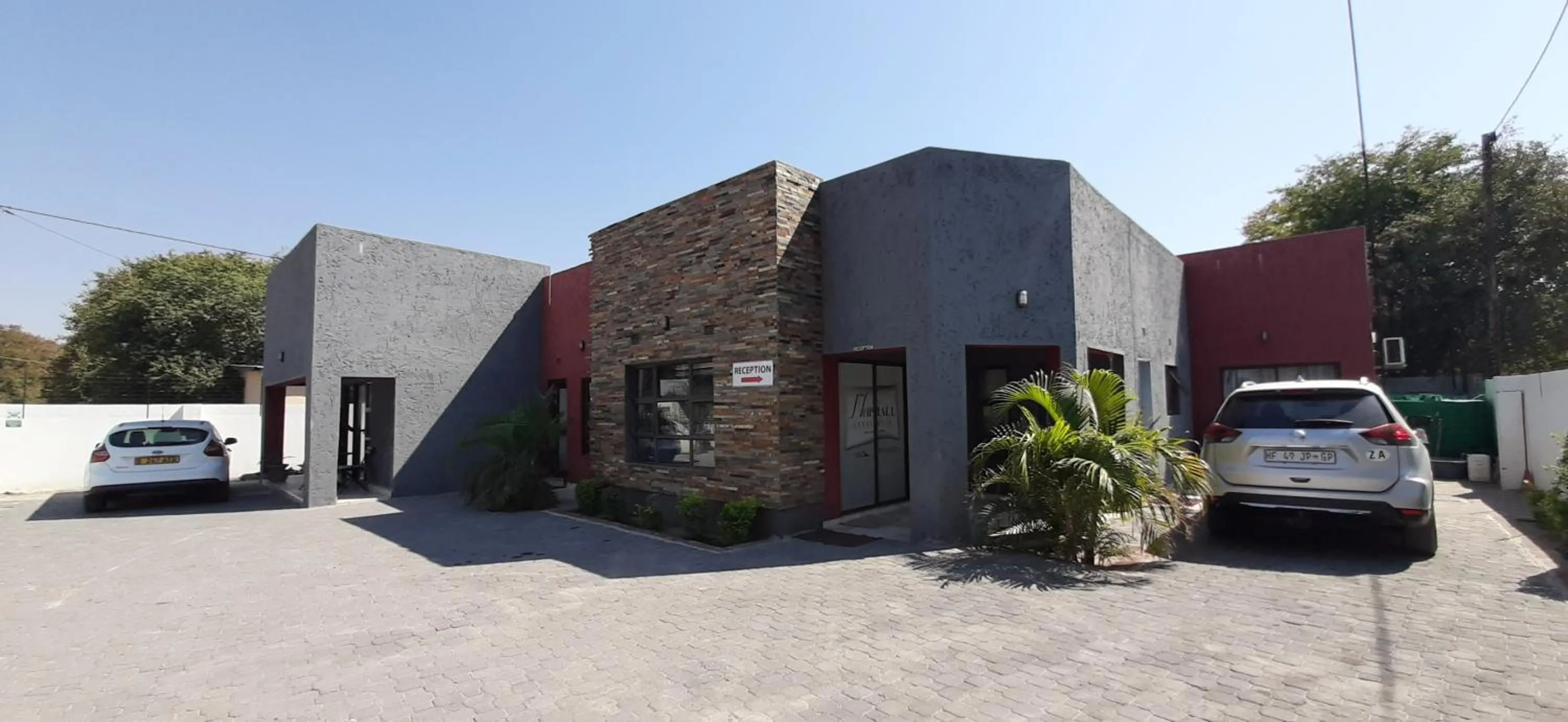 Property building in The New Mall Guesthouse