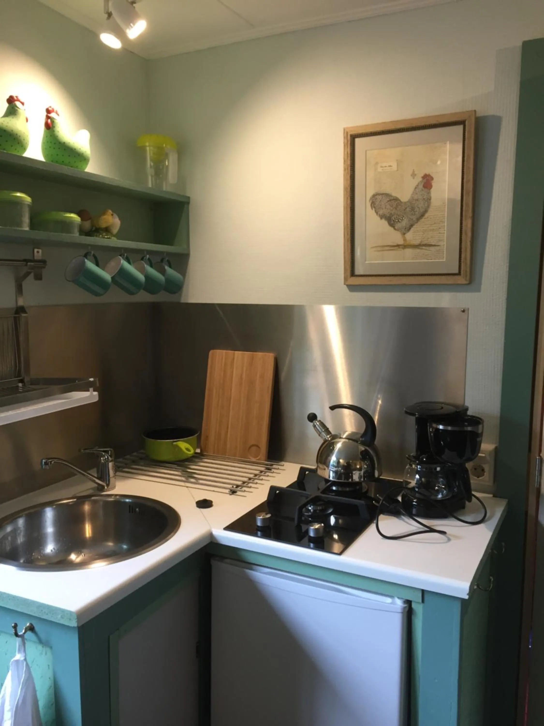 Kitchen or kitchenette in B&B Bij de Boomgaard