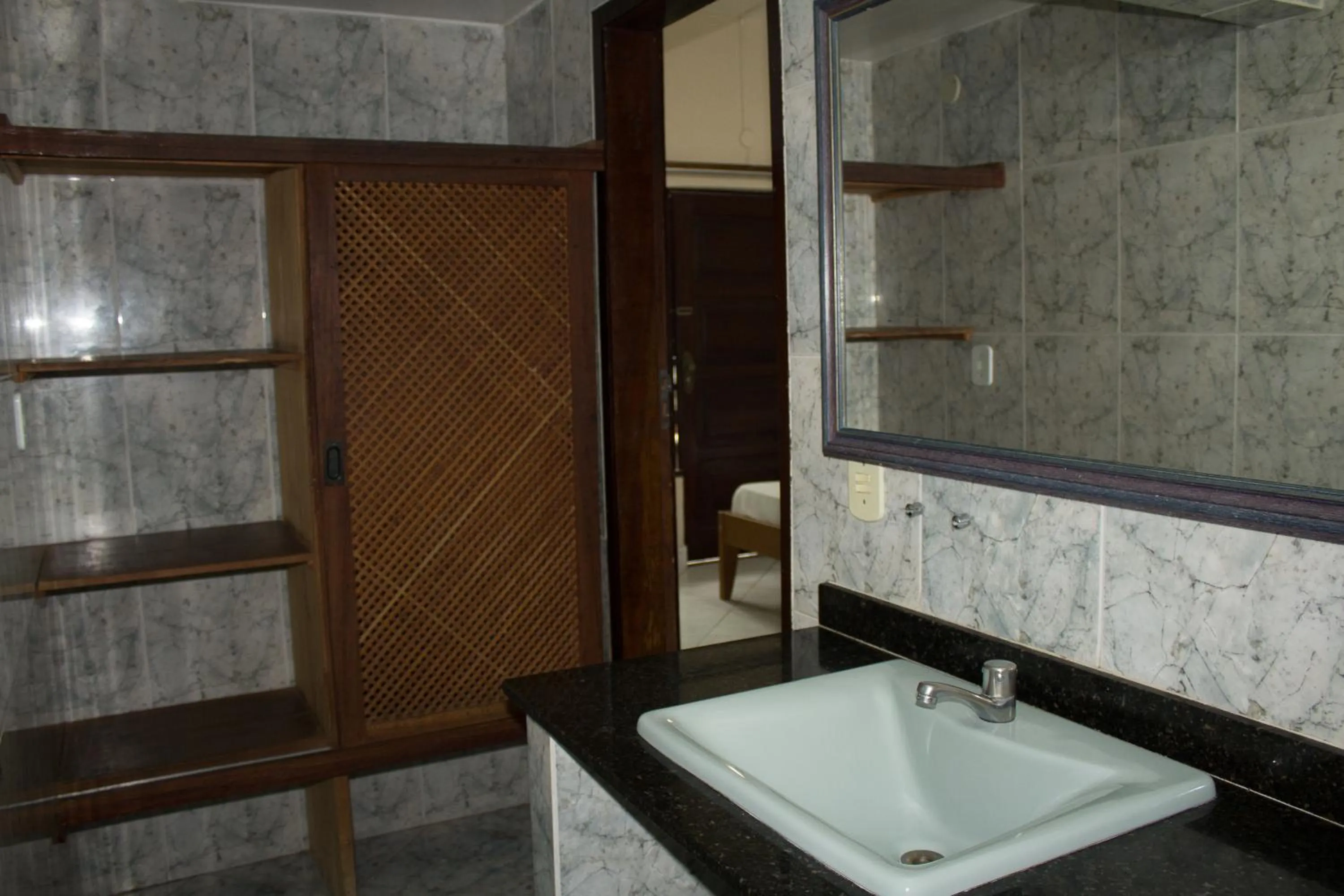 Shower in Pousada Casa da Pedra