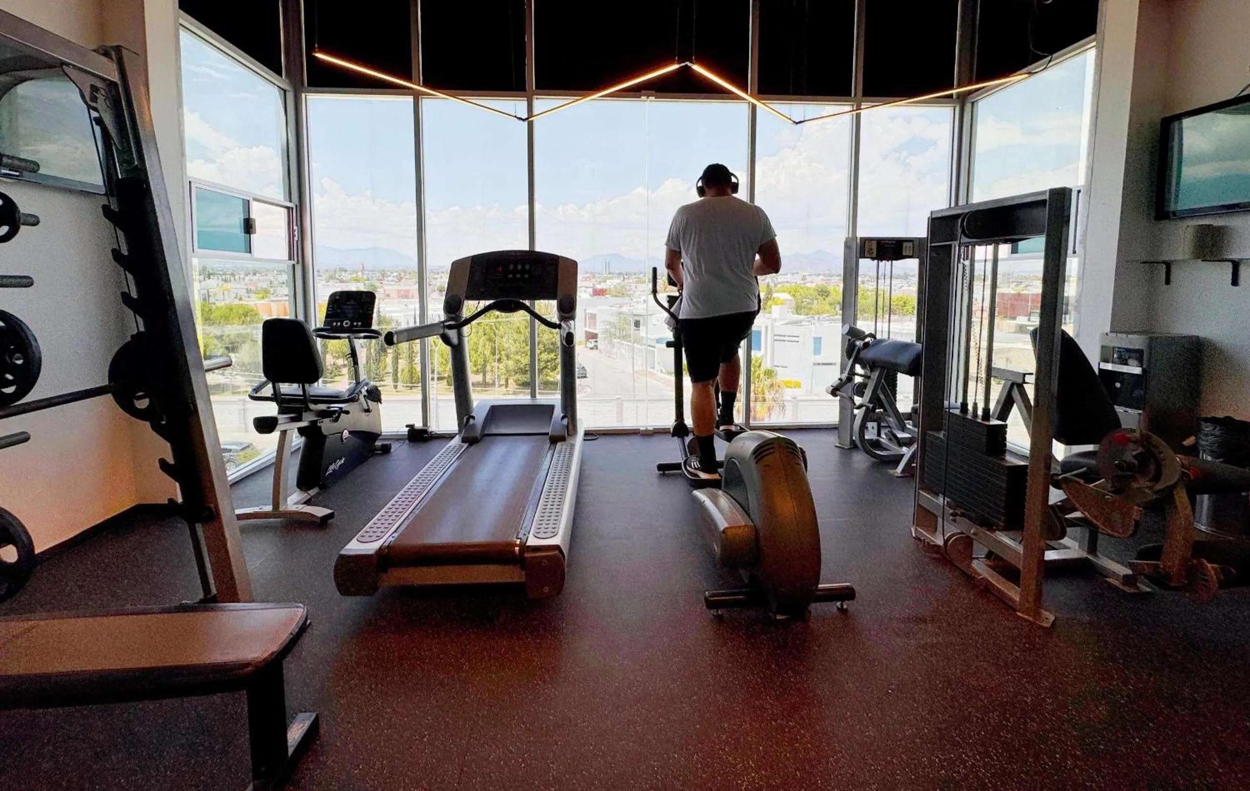 Fitness centre/facilities in Hotel Nuvo