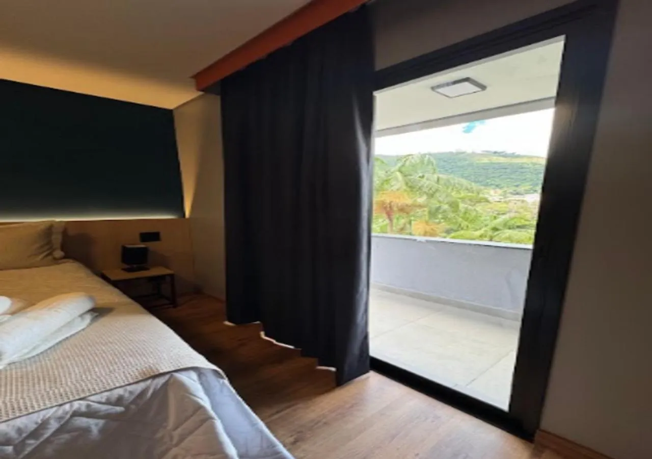 Bed in Minas Garden Hotel