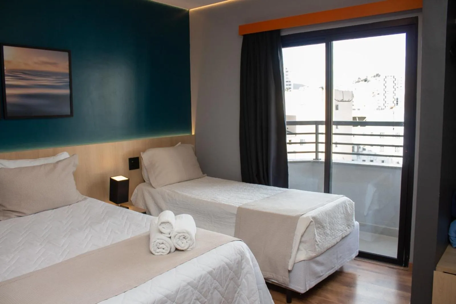 Bed in Minas Garden Hotel