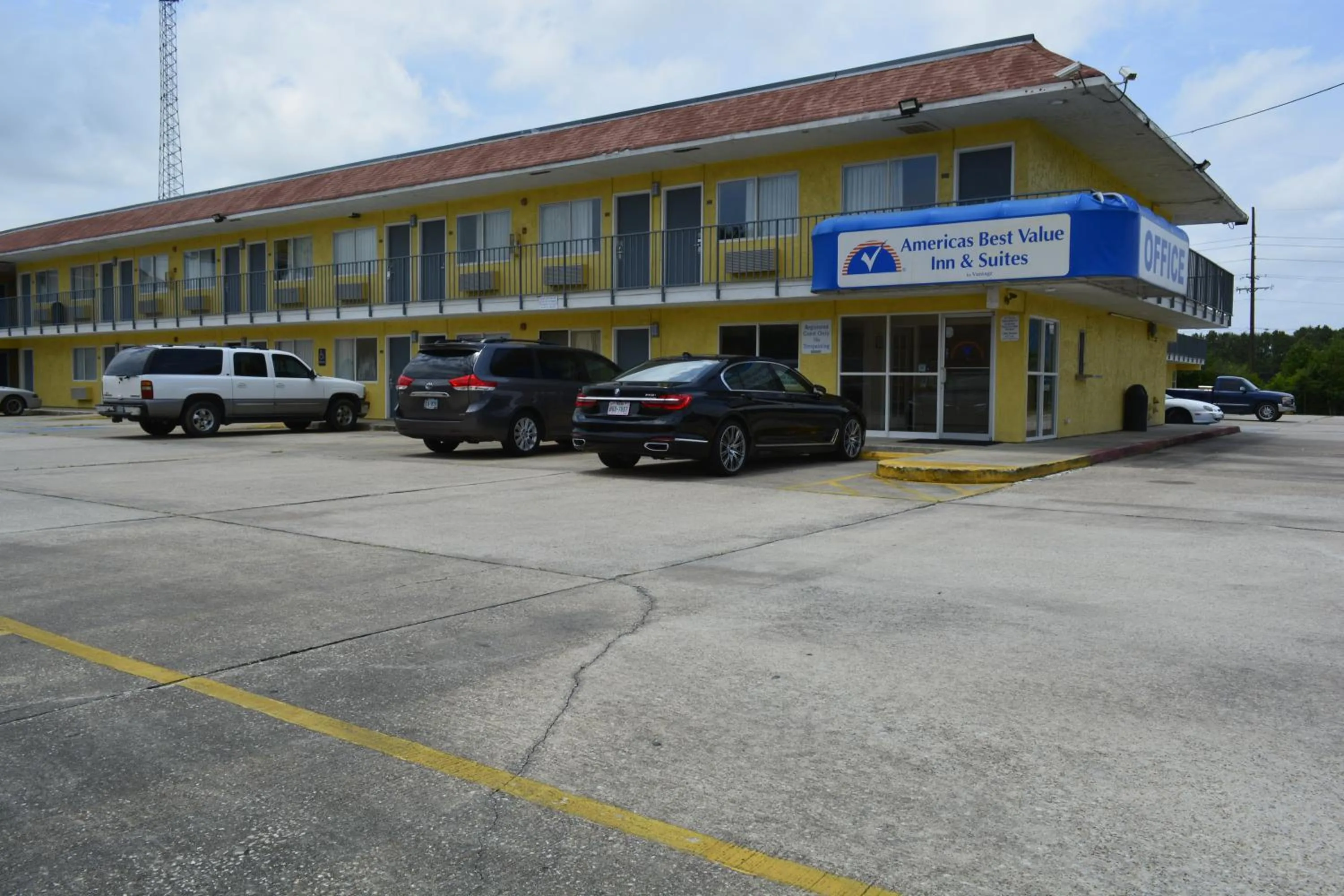 Property building in Americas Best Value Inn and Suites Groves