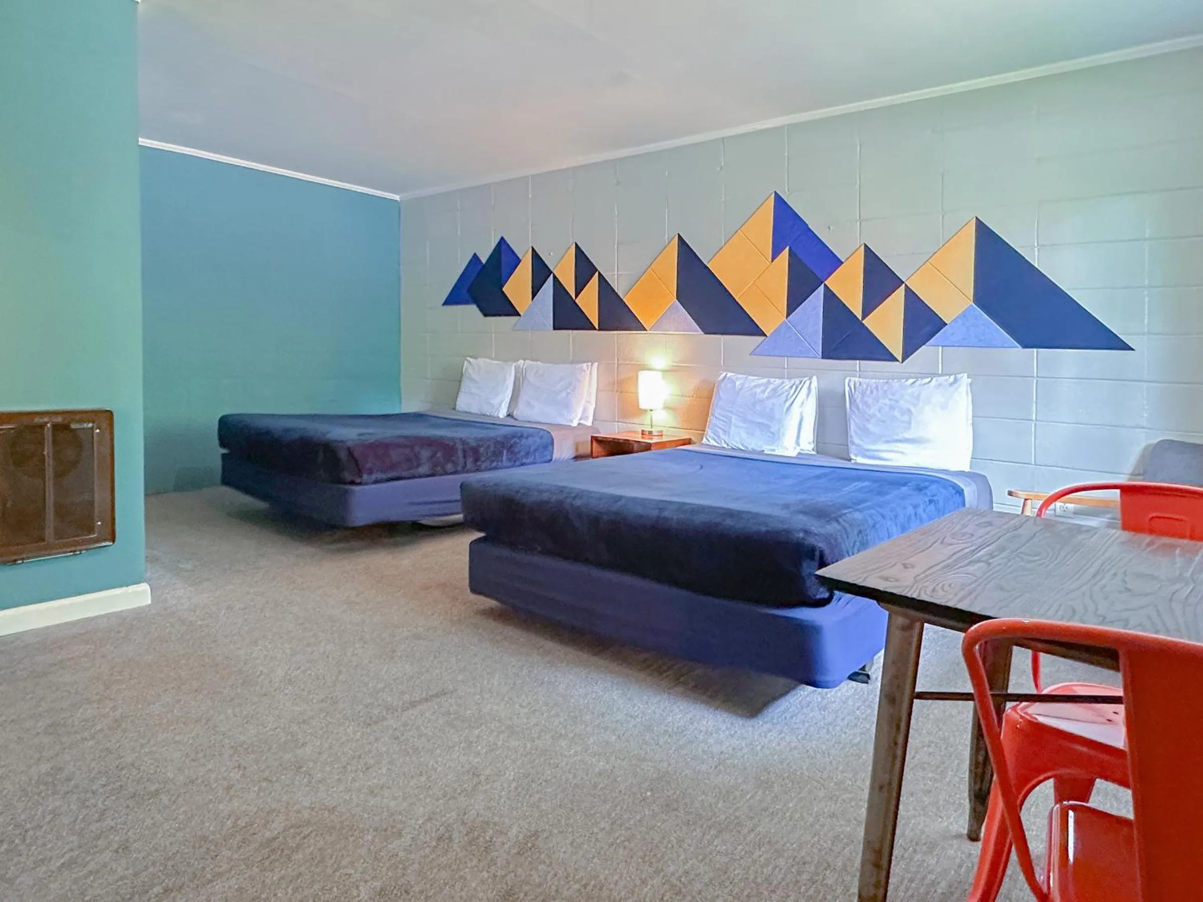 Bed in The Wanderoo Lodge