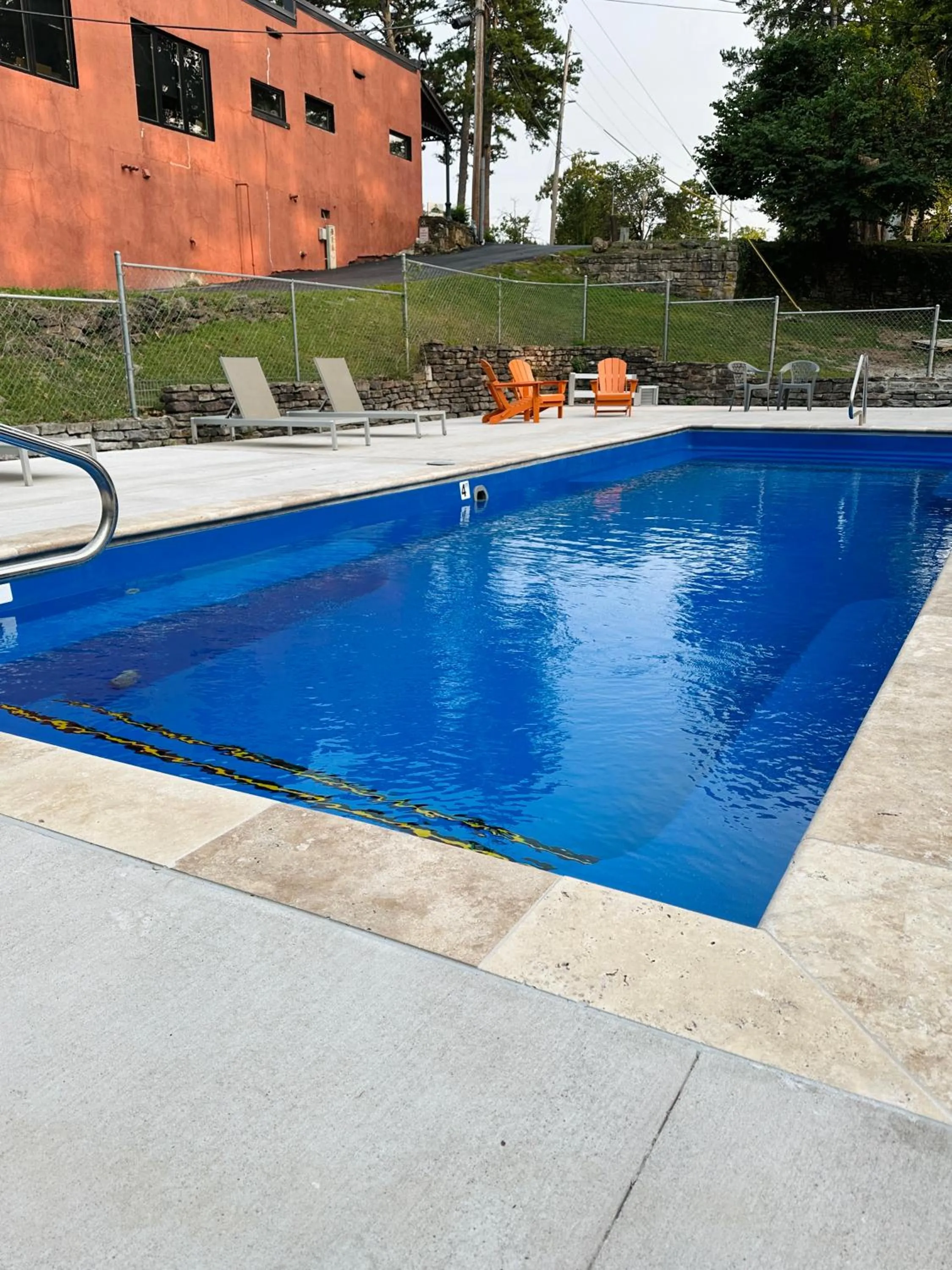 Swimming pool in The Wanderoo Lodge