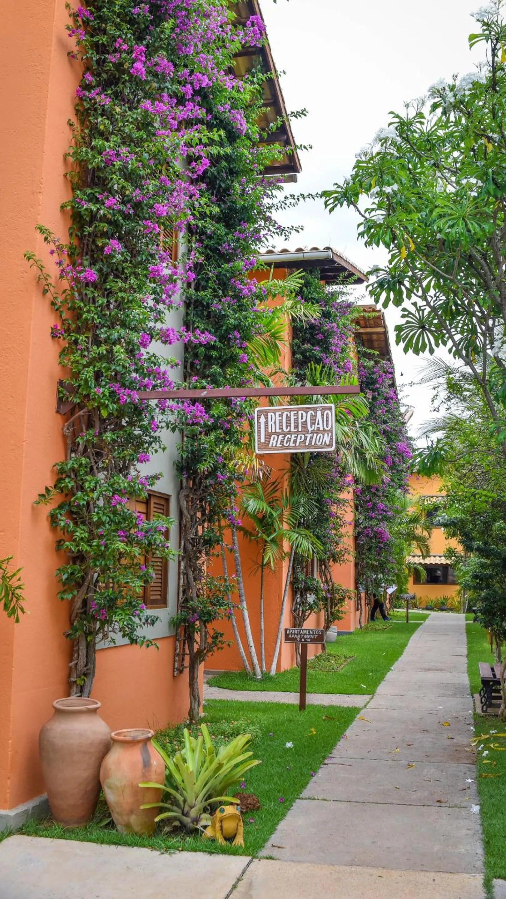 Garden in Pousada Só Alegria