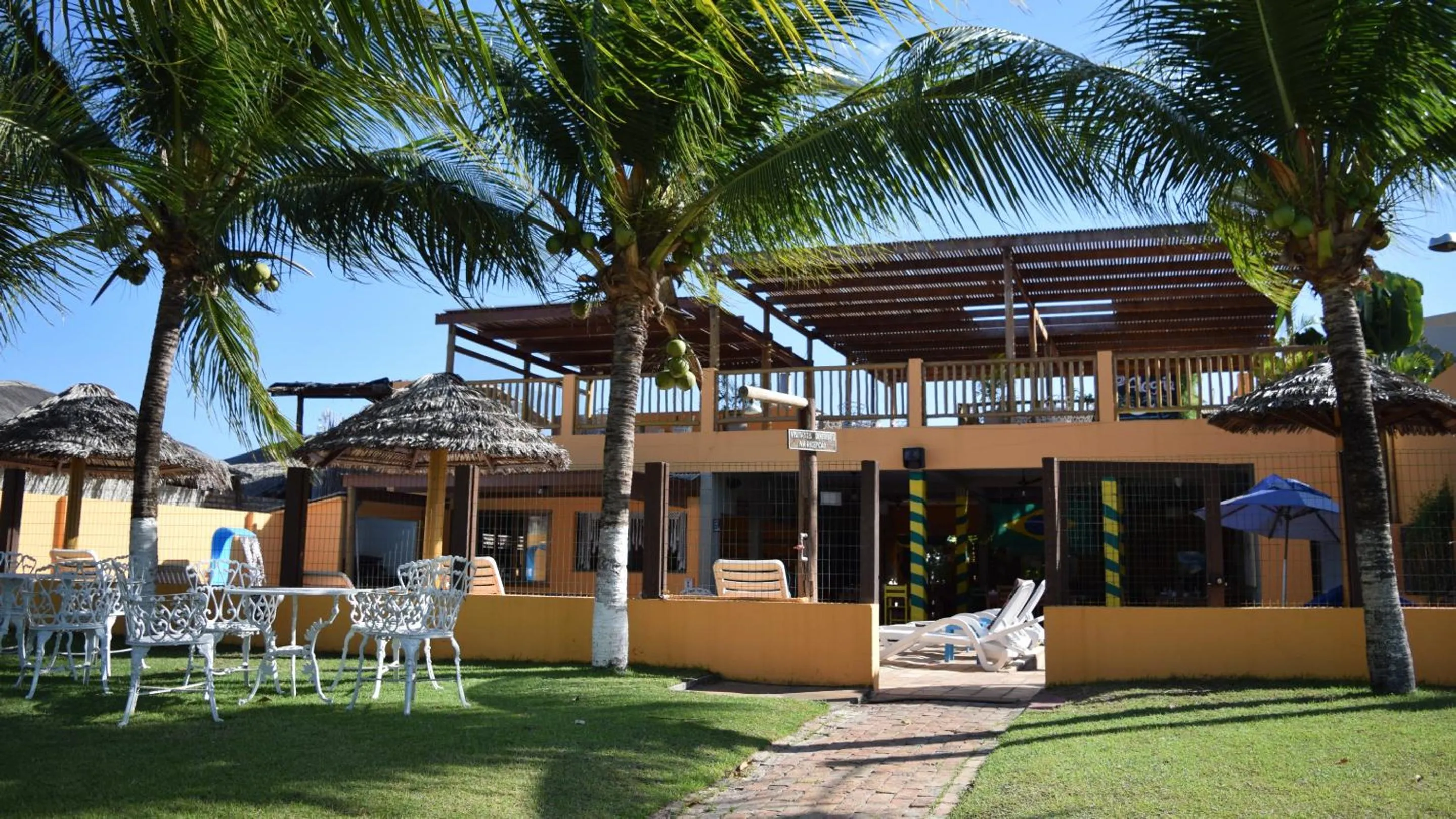 Property building in Pousada Só Alegria