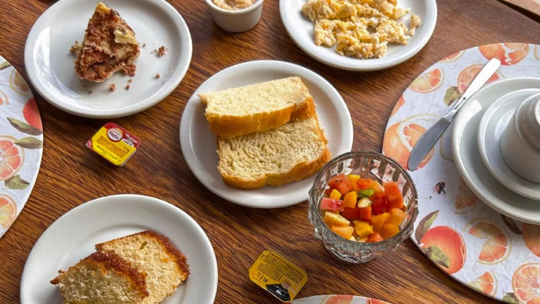 Breakfast in Pousada Só Alegria