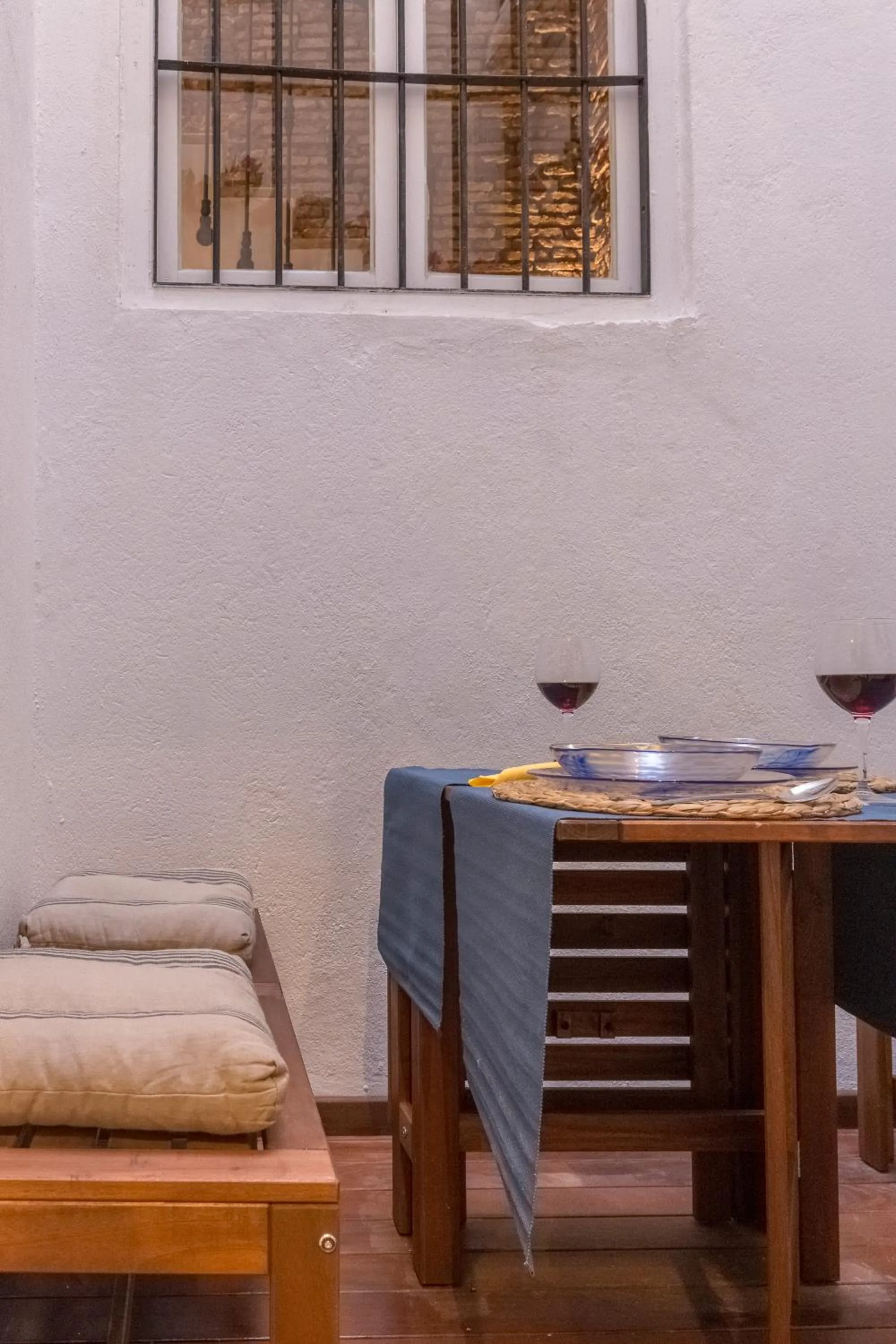 Patio in Living4Malaga Skyline Apartments