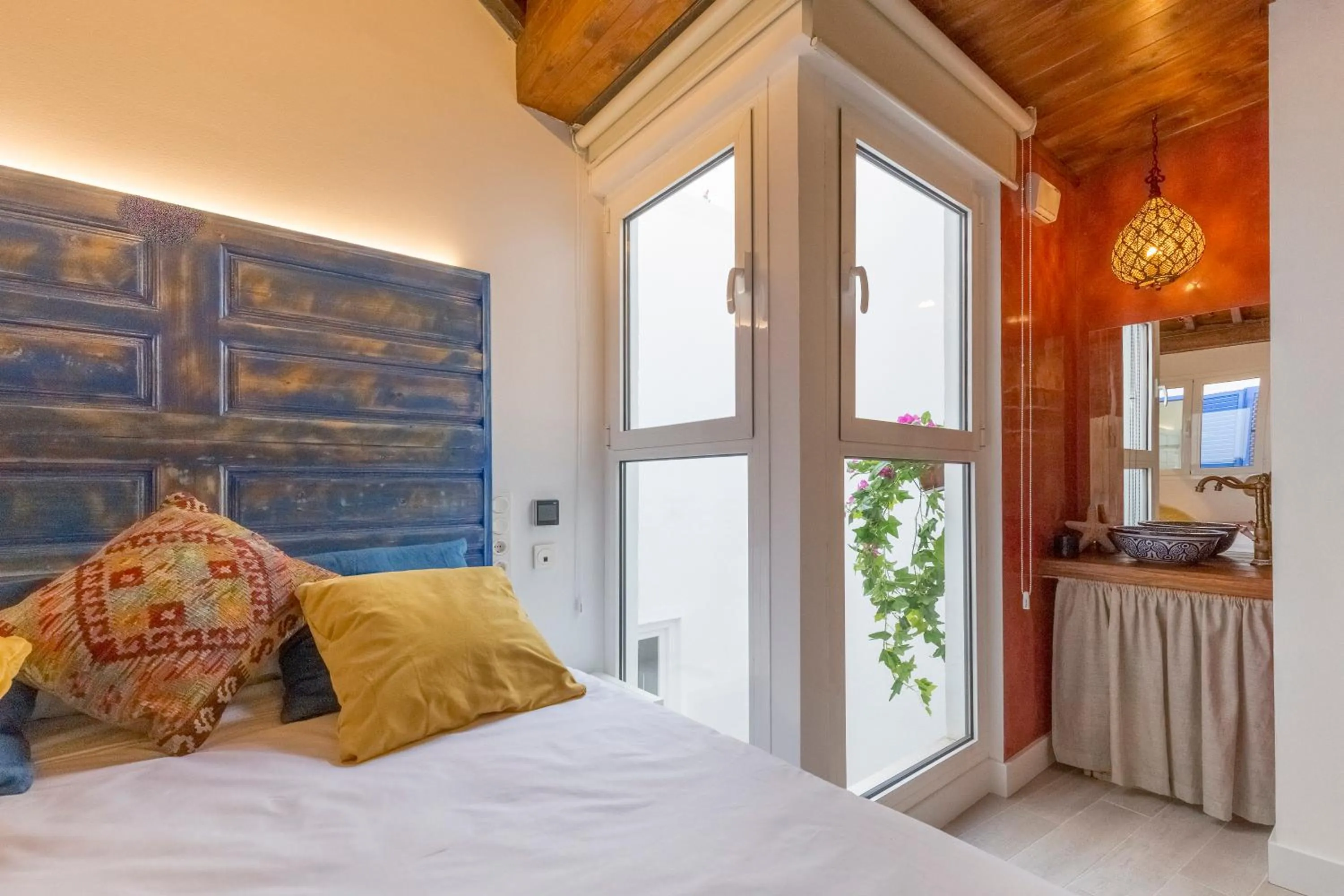 Bedroom, Bed in Living4Malaga Skyline Apartments