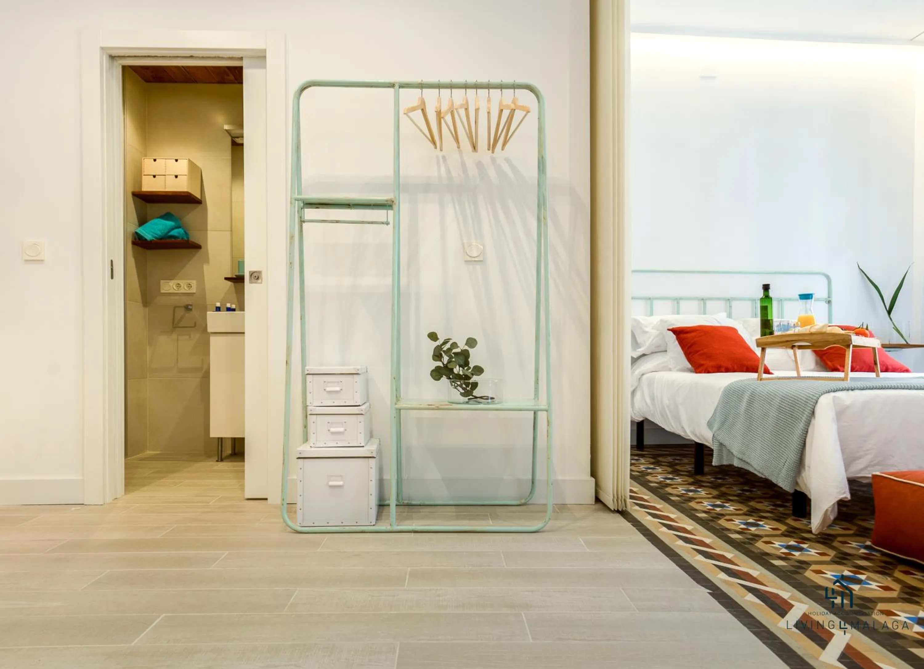 Photo of the whole room, Bed in Living4Malaga Skyline Apartments