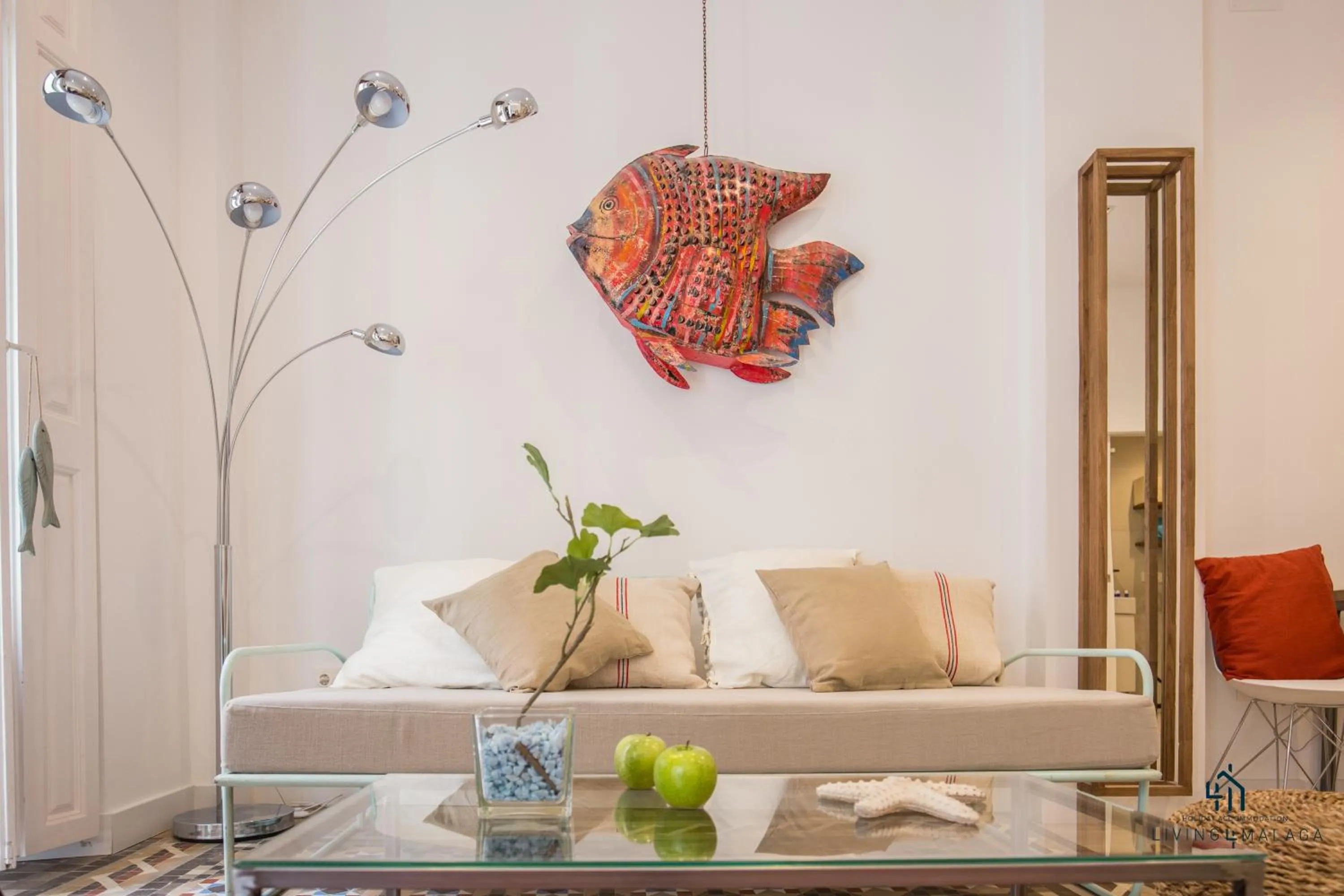 Decorative detail in Living4Malaga Skyline Apartments