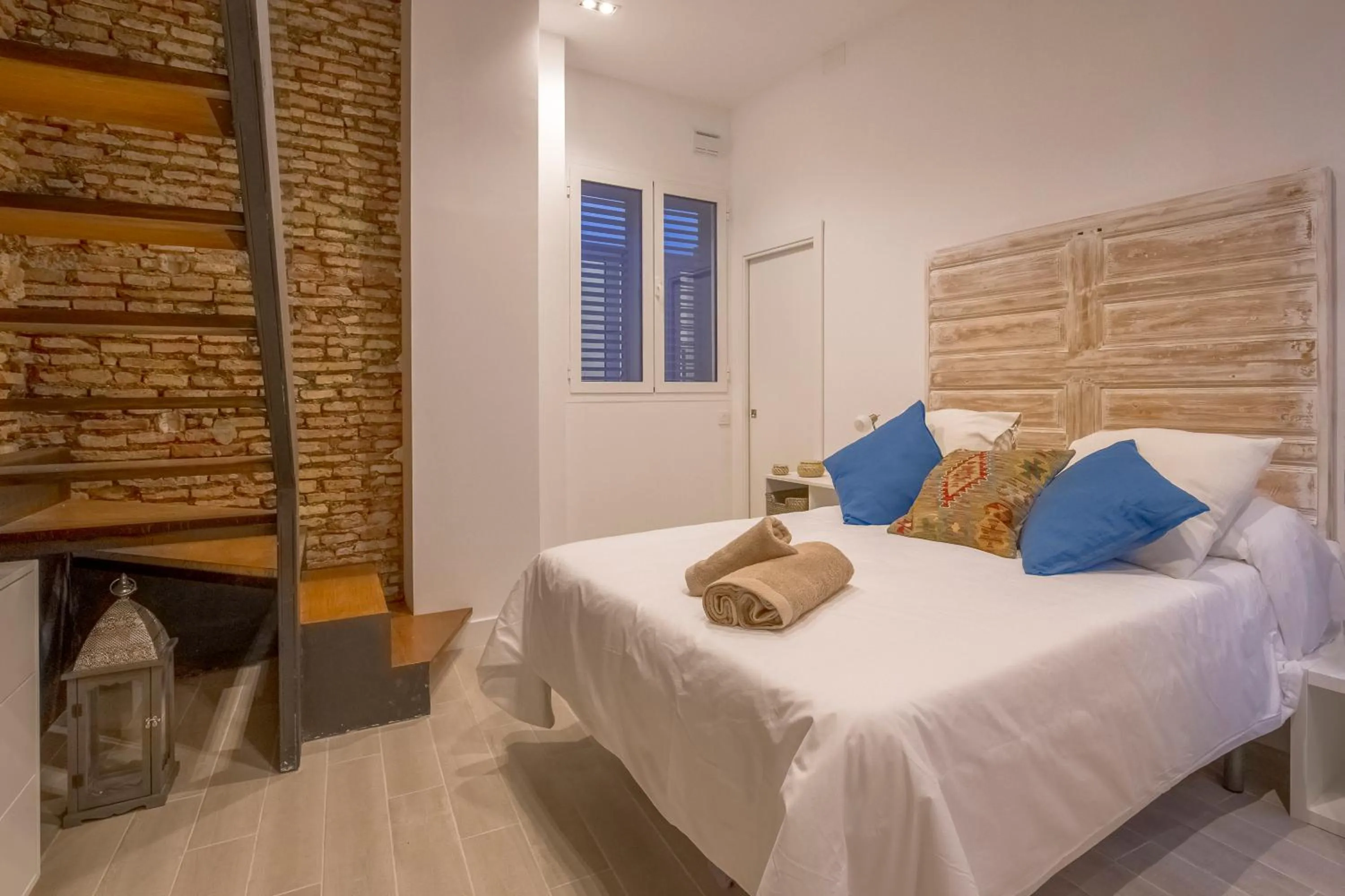 Bedroom, Bed in Living4Malaga Skyline Apartments