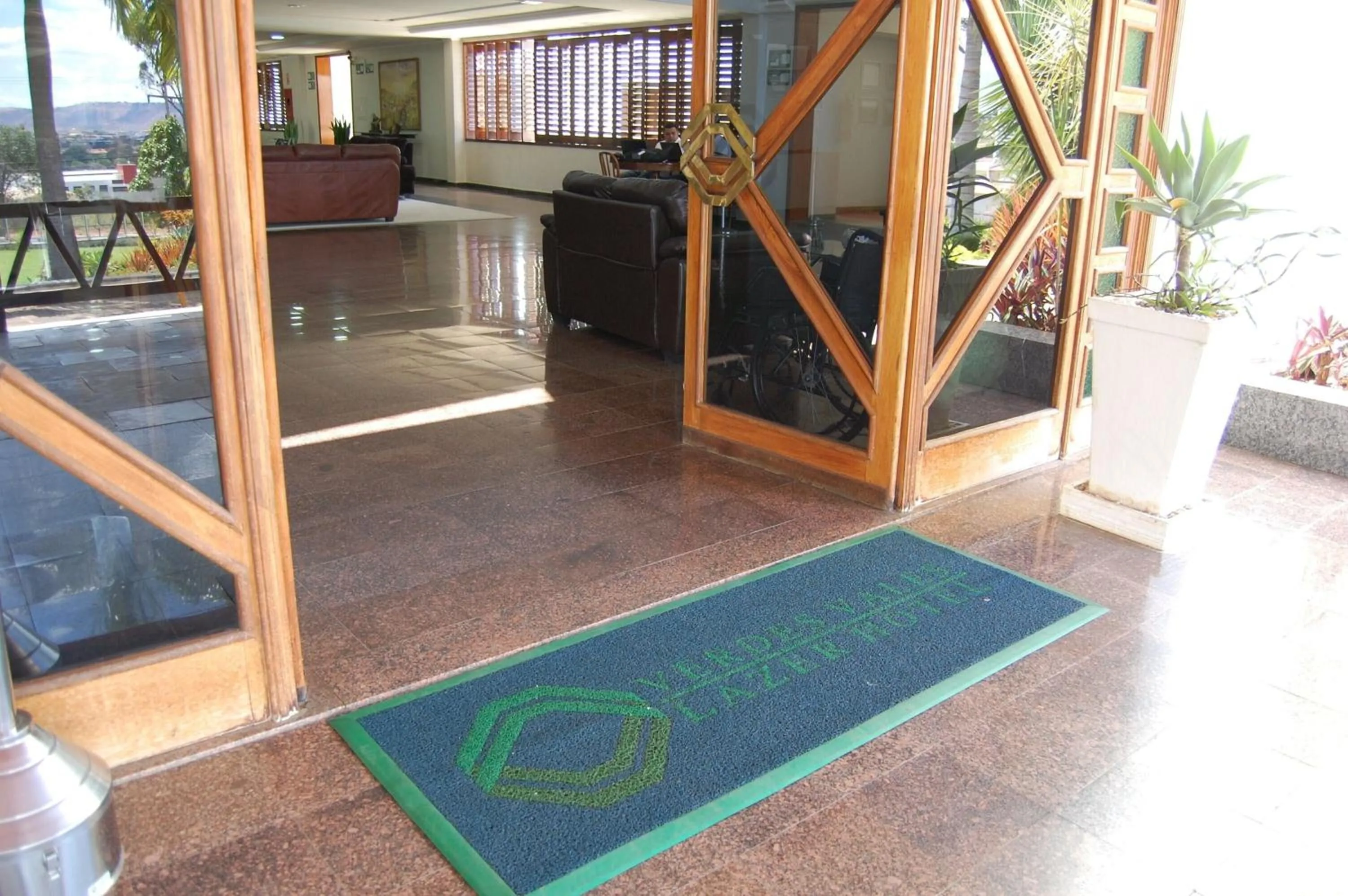Lobby or reception in Verdes Vales Lazer Hotel