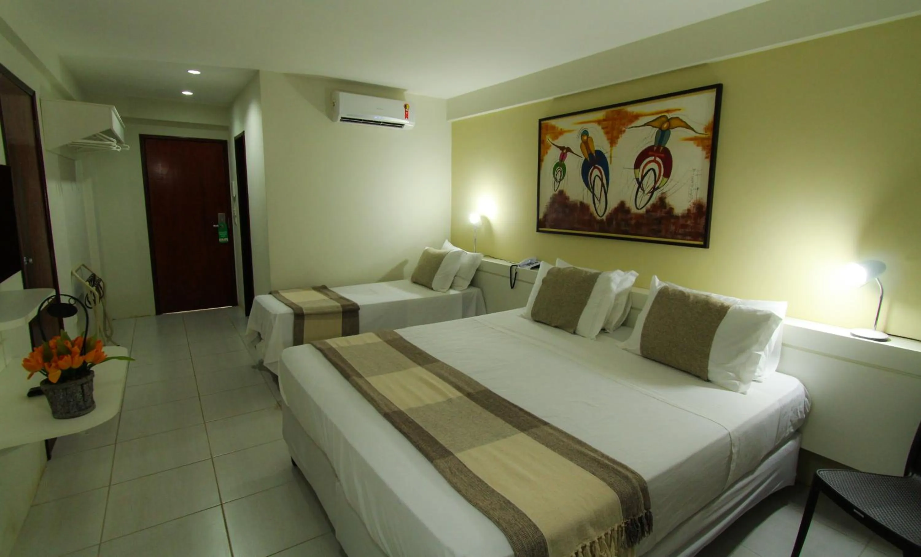 Bedroom, Bed in Orange Praia Hotel