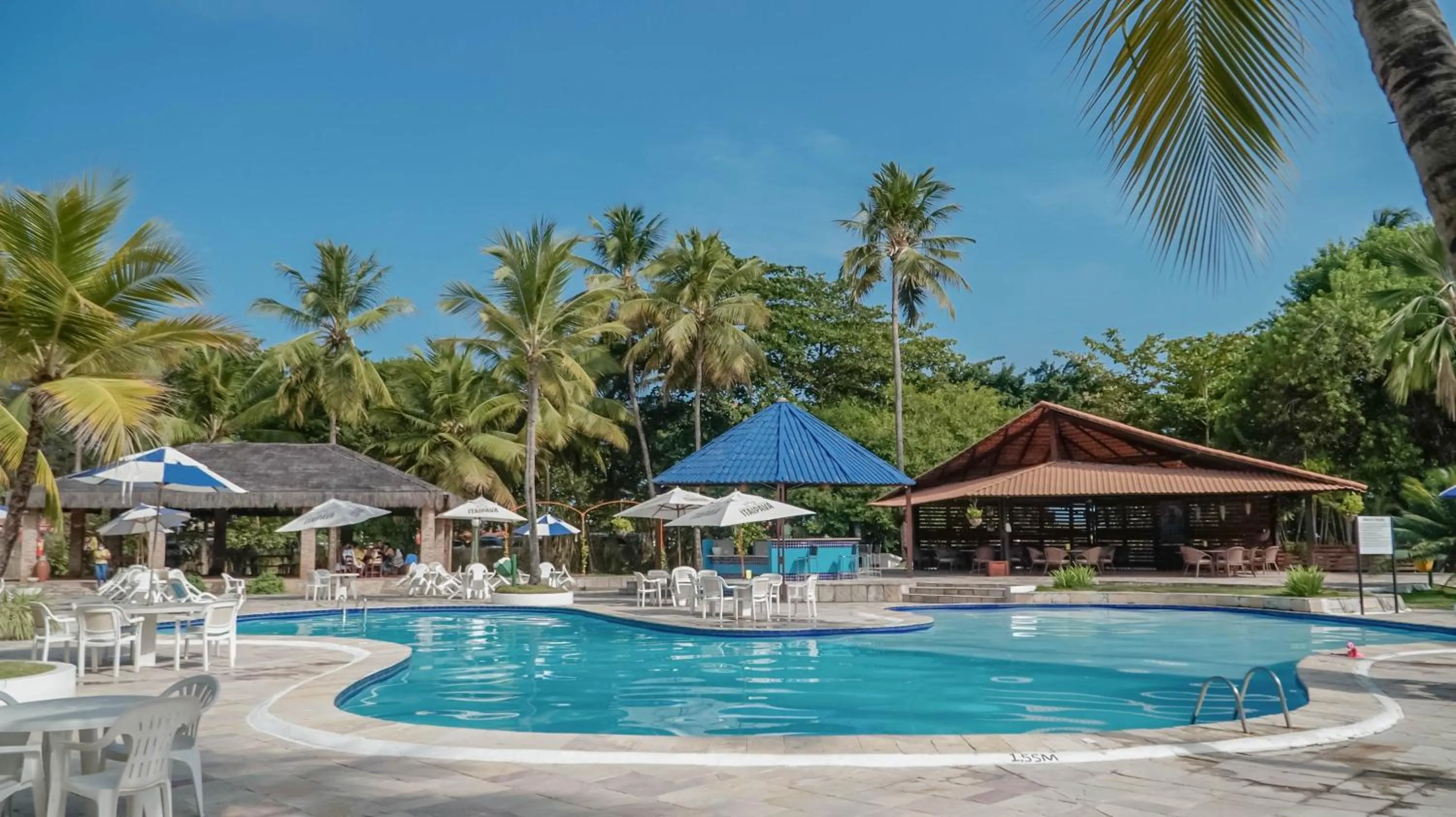 Swimming pool in Orange Praia Hotel