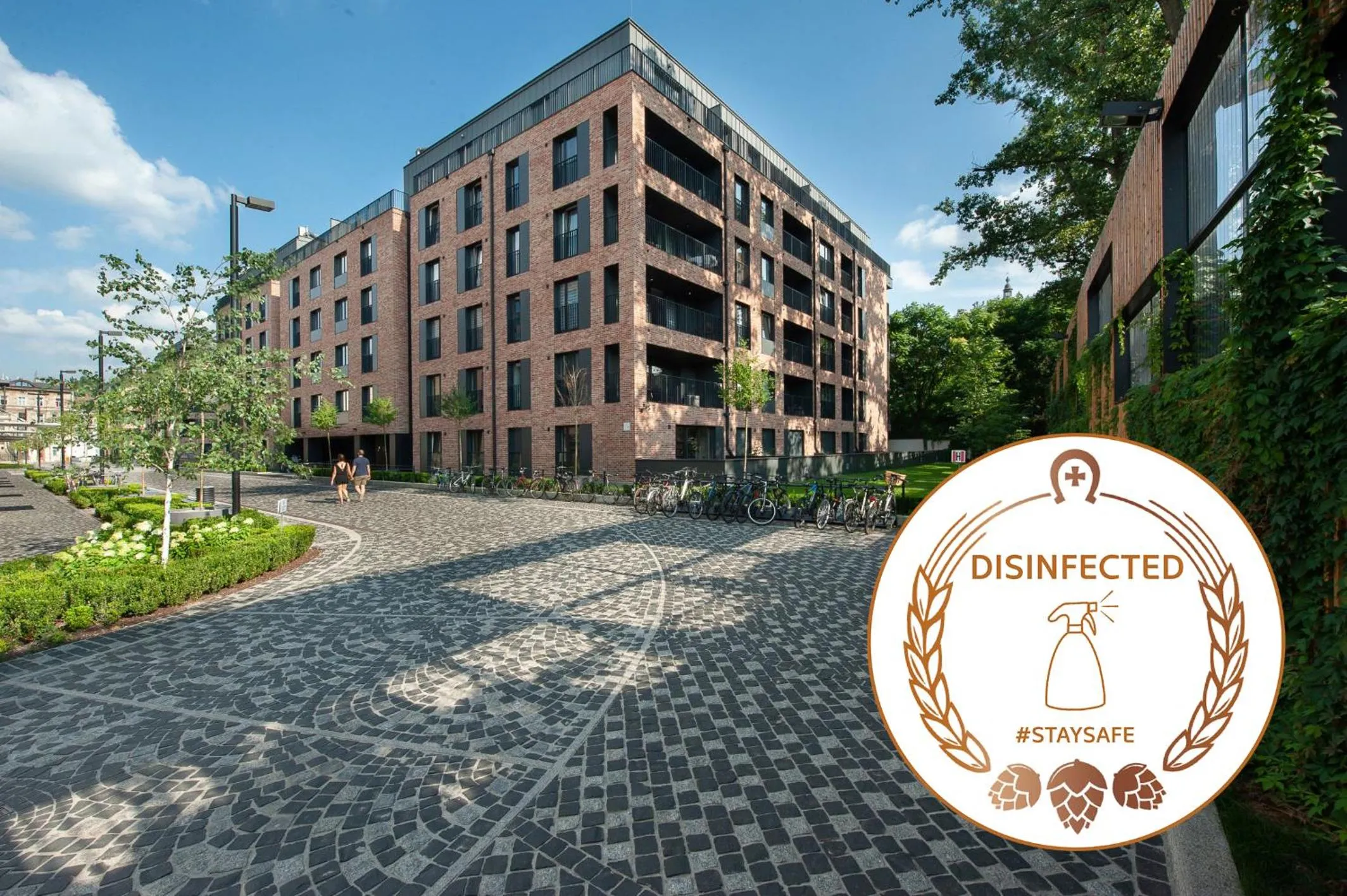 Property logo or sign in Browar Lubicz Residence