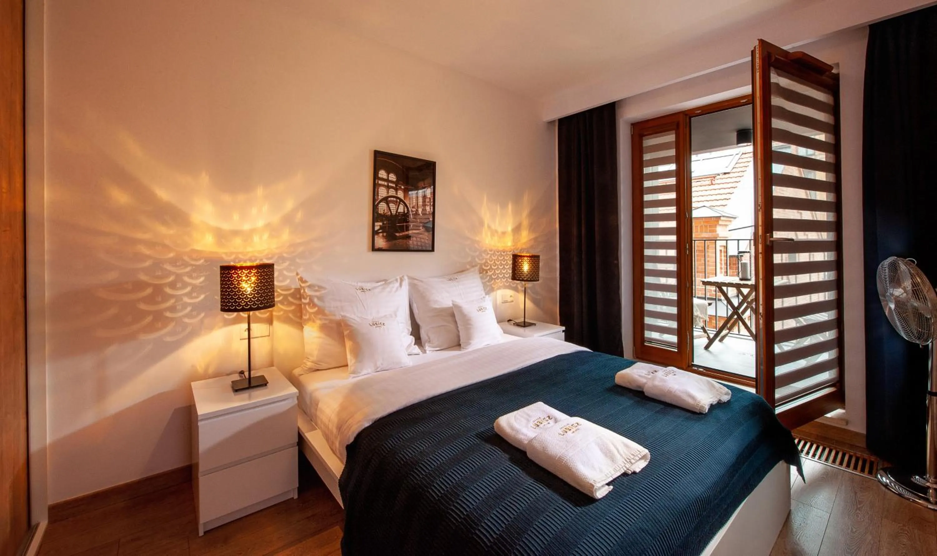 Bed in Browar Lubicz Residence