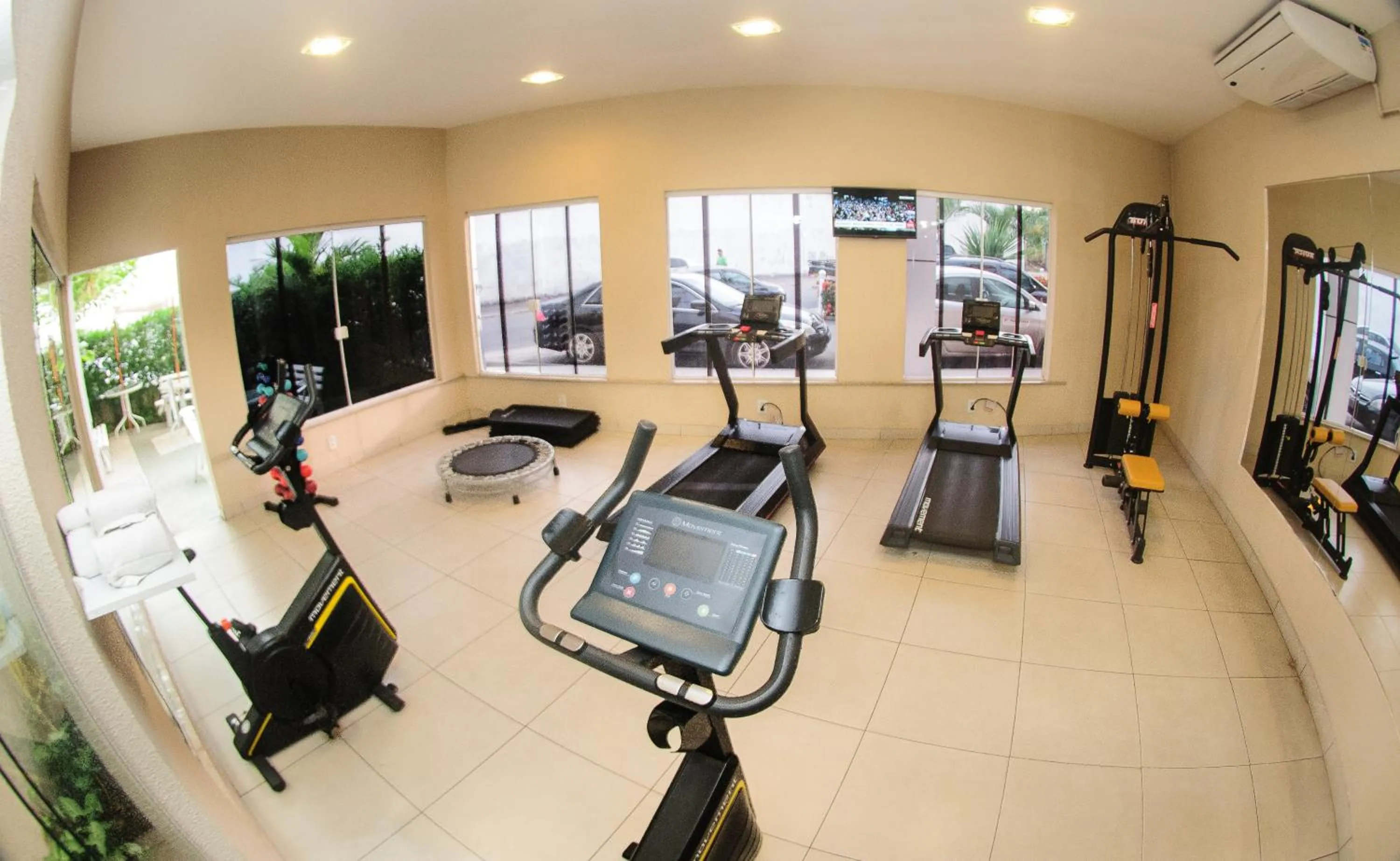 Fitness centre/facilities in Grande Hotel Itaguaí