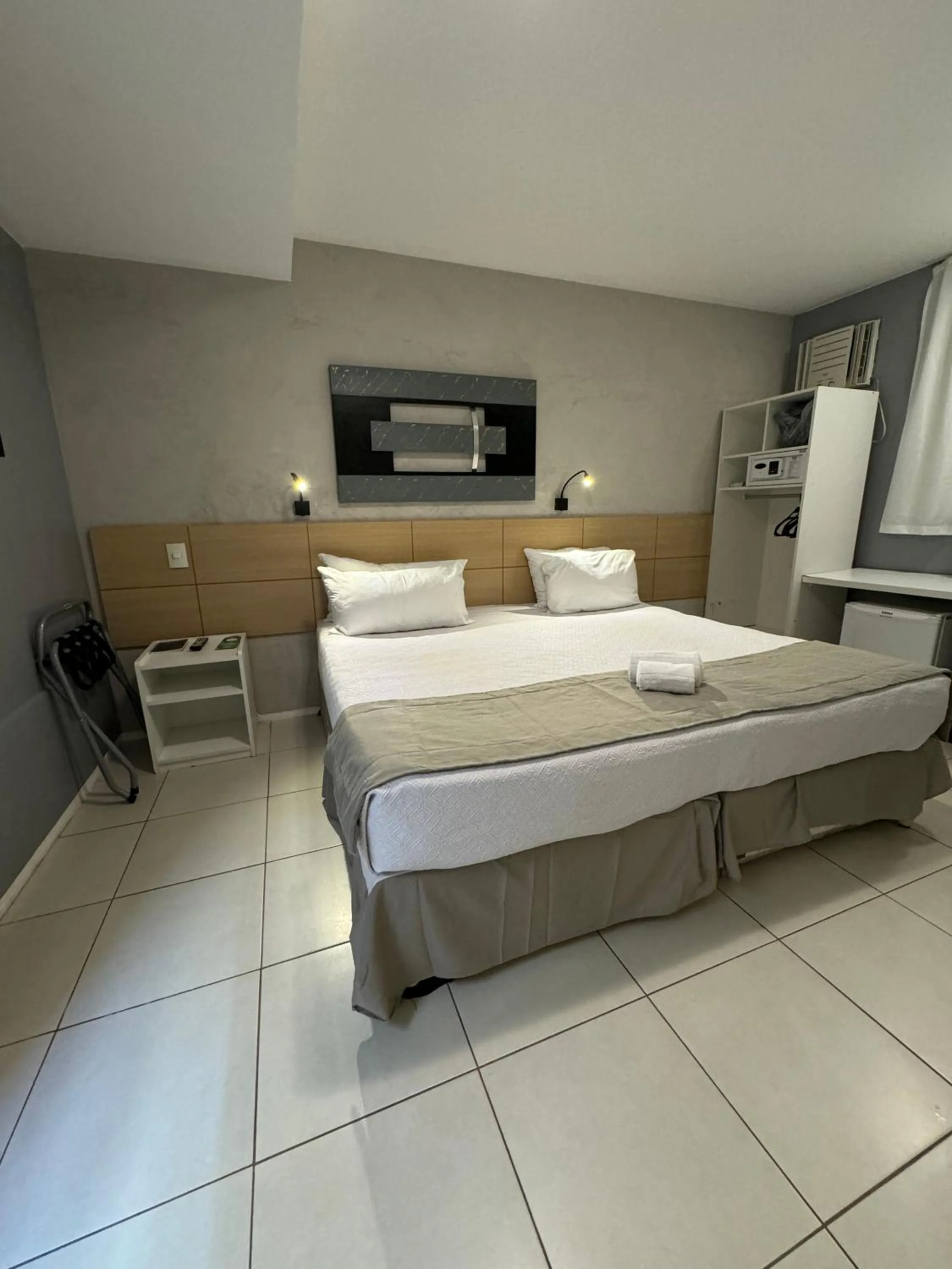 Bed in Grande Hotel Itaguaí