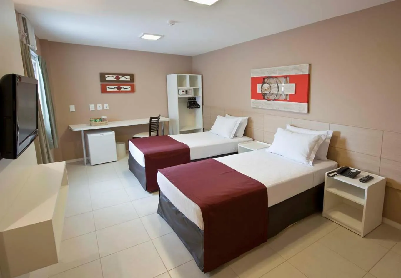 Bedroom, Bed in Grande Hotel Itaguaí
